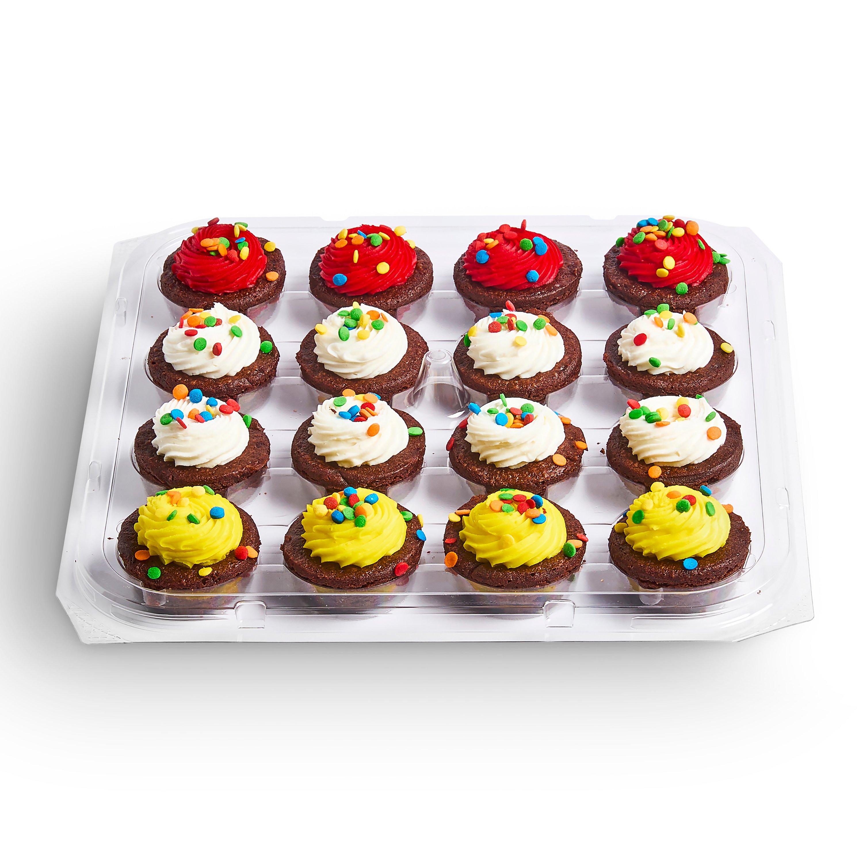 HEB Bakery Party Tray Brownie Bites with Sprinkles Shop Desserts