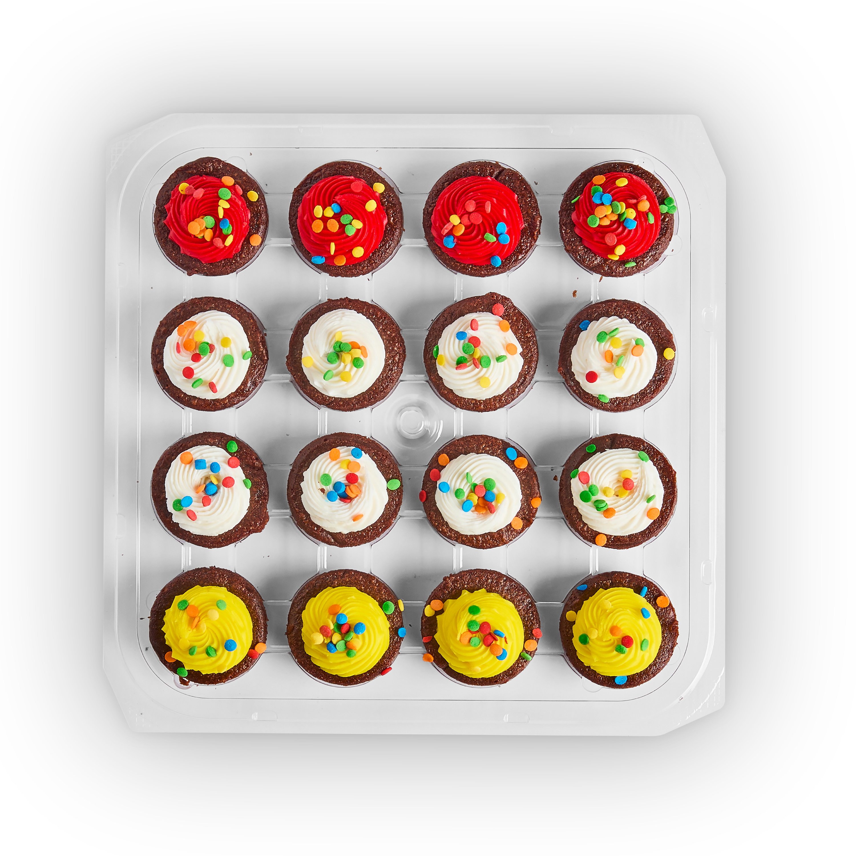 H-E-B Bakery Party Tray - Brownie Bites With Sprinkles - Shop Brownies ...