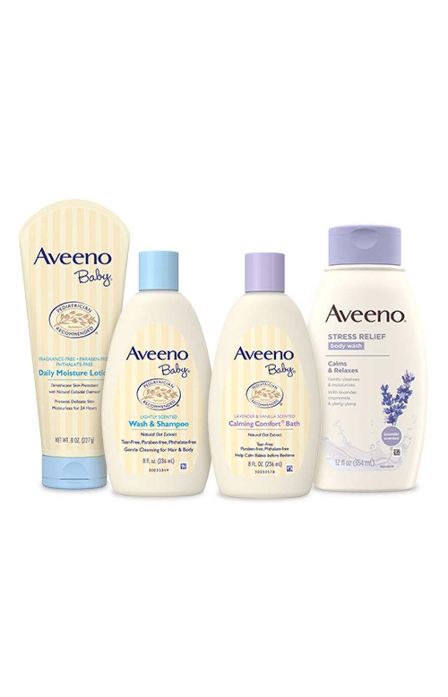 Aveeno Baby Daily Bathtime Solutions Gift Set; image 4 of 6