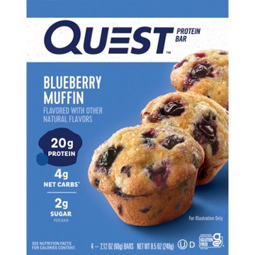 Quest 20g Protein Bars - Blueberry Muffin
