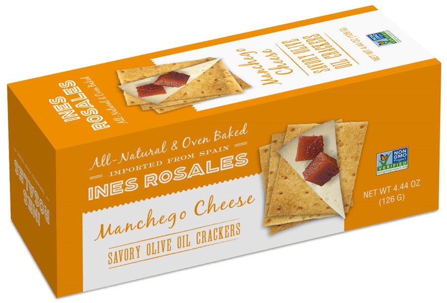 Ines Rosales Manchego Cheese Olive Oil Crisps Shop Crackers & Breadsticks at HEB
