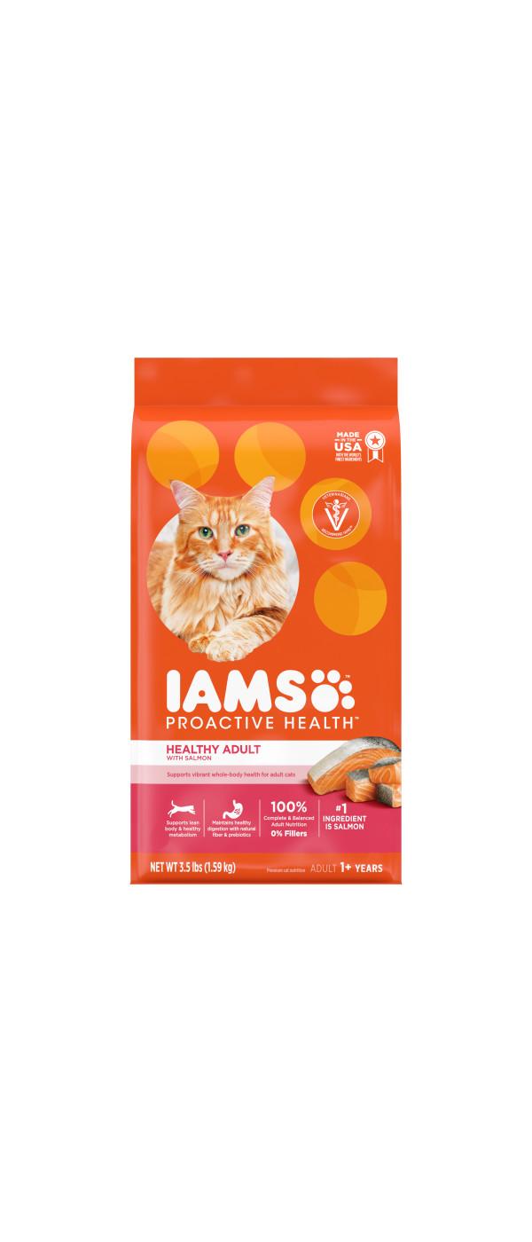 IAMS ProActive Health Salmon & Tuna Adult Dry Cat Food; image 1 of 5