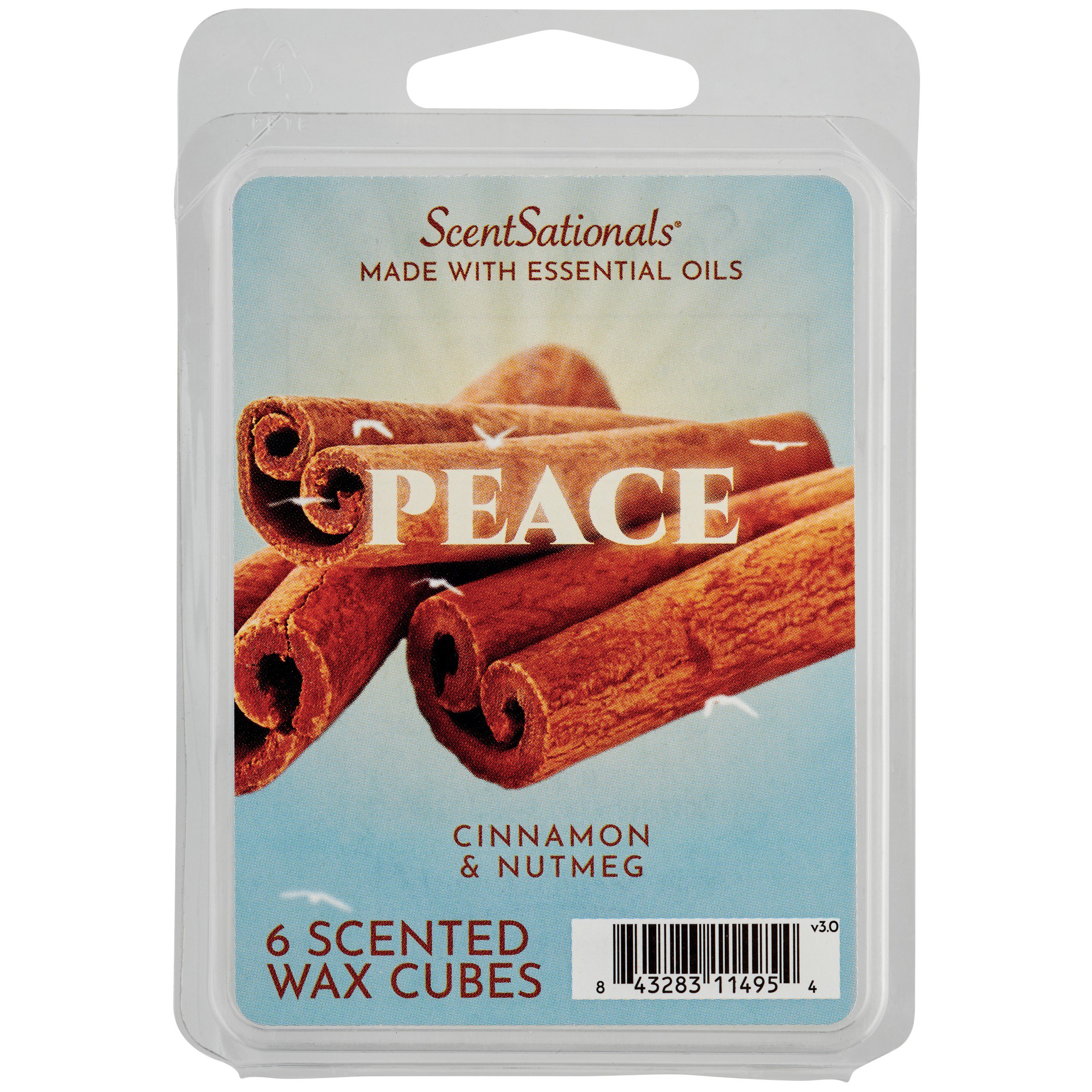 ScentSationals Peace Scented Wax Melt Cubes Shop Scented oils & wax