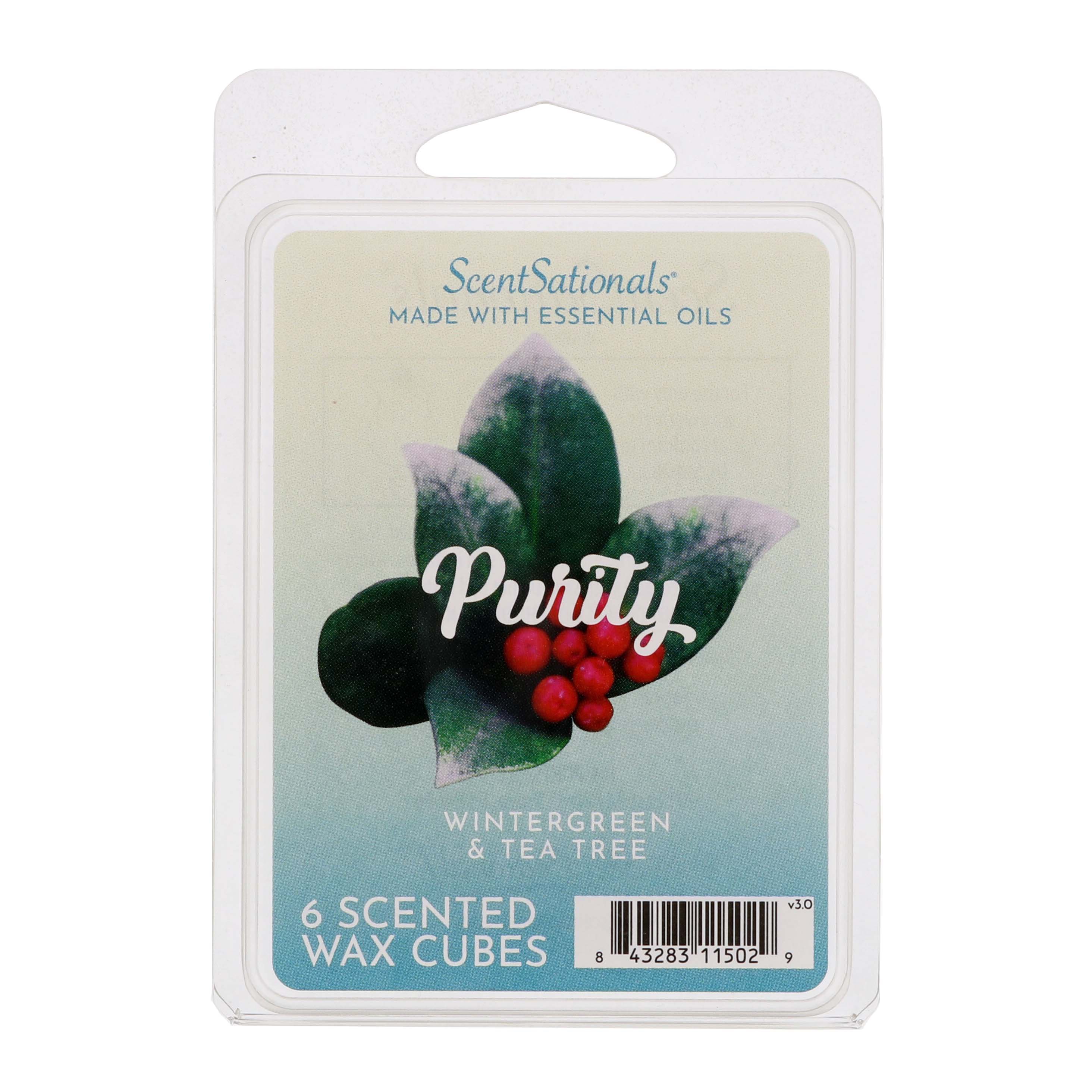 ScentSationals Purity Scented Wax Cubes Shop Scented oils & wax at HEB