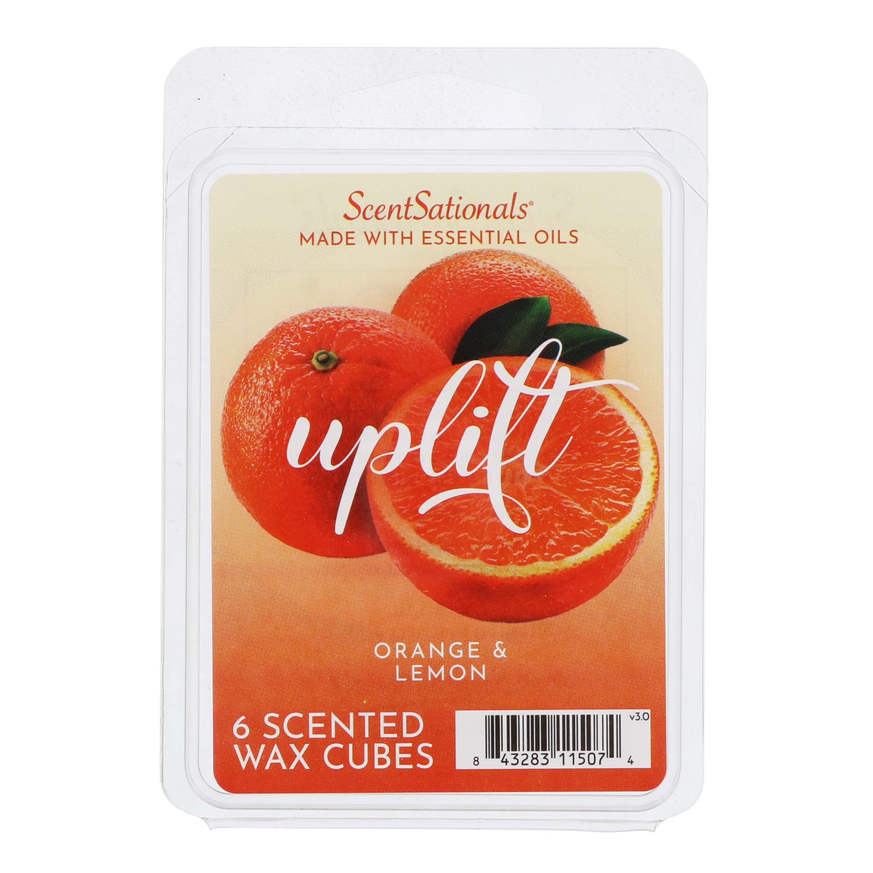 ScentSationals Uplift Scented Wax Cubes Shop Scented Oils & Wax at HEB