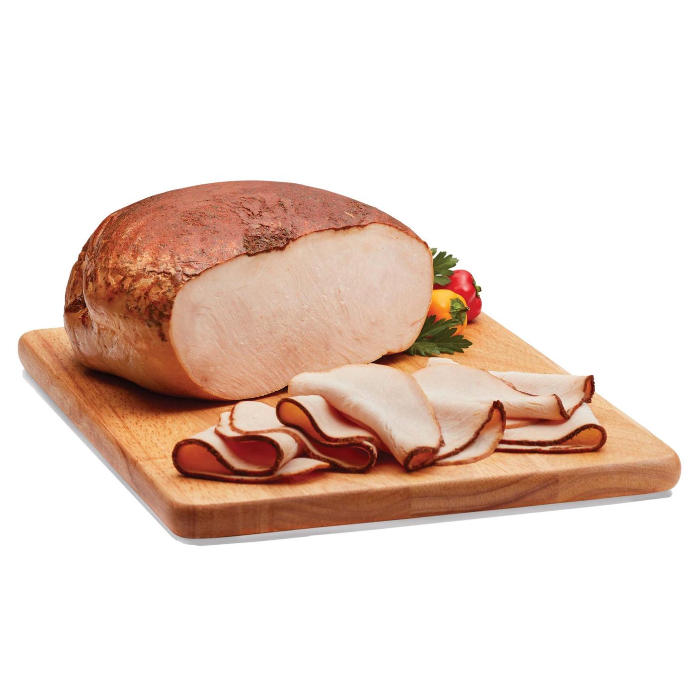 H-E-B Deli Oven Roasted Turkey Breast, Custom Sliced; image 1 of 3