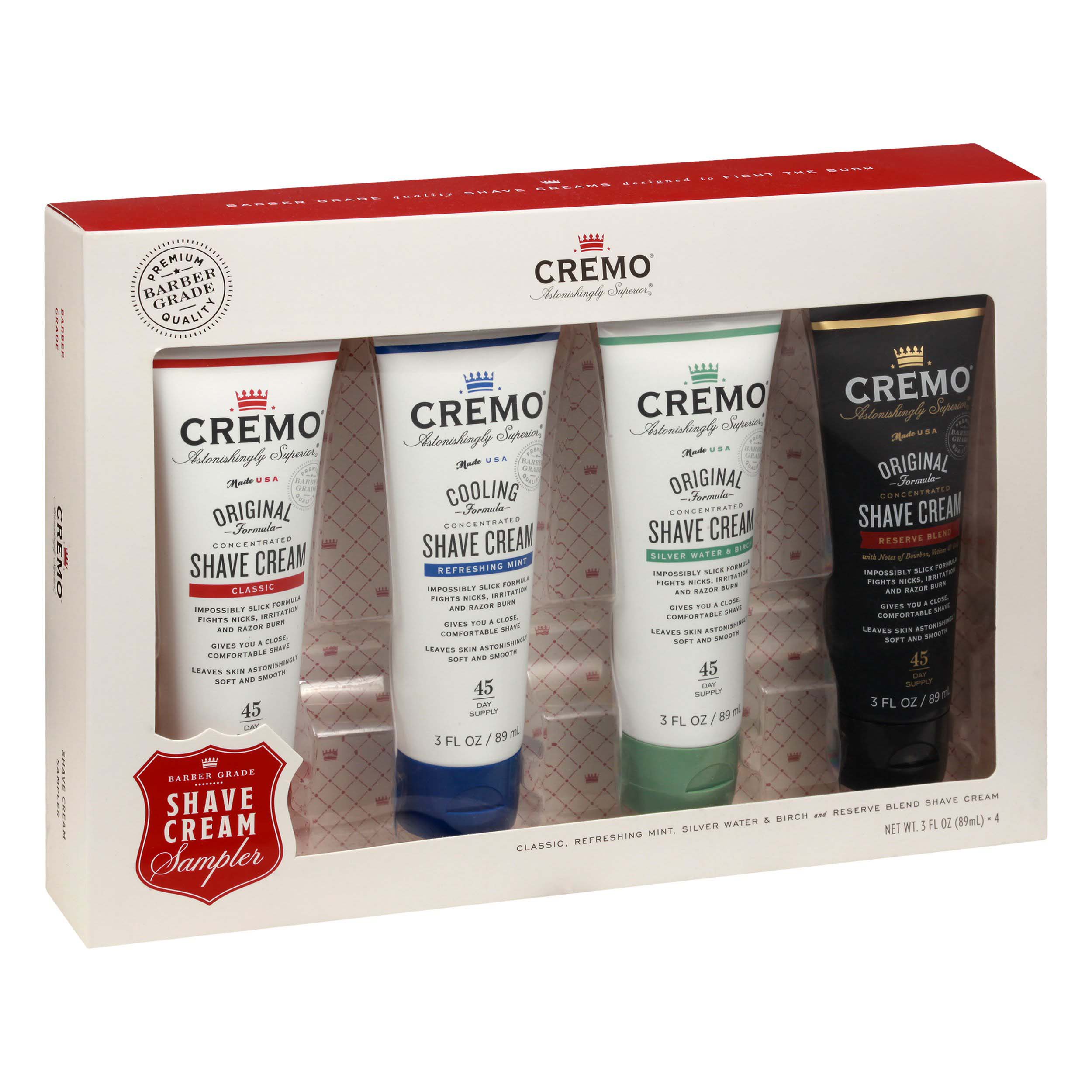 Cremo Shave Cream Sampler Shop Shaving & Hair Removal at HEB