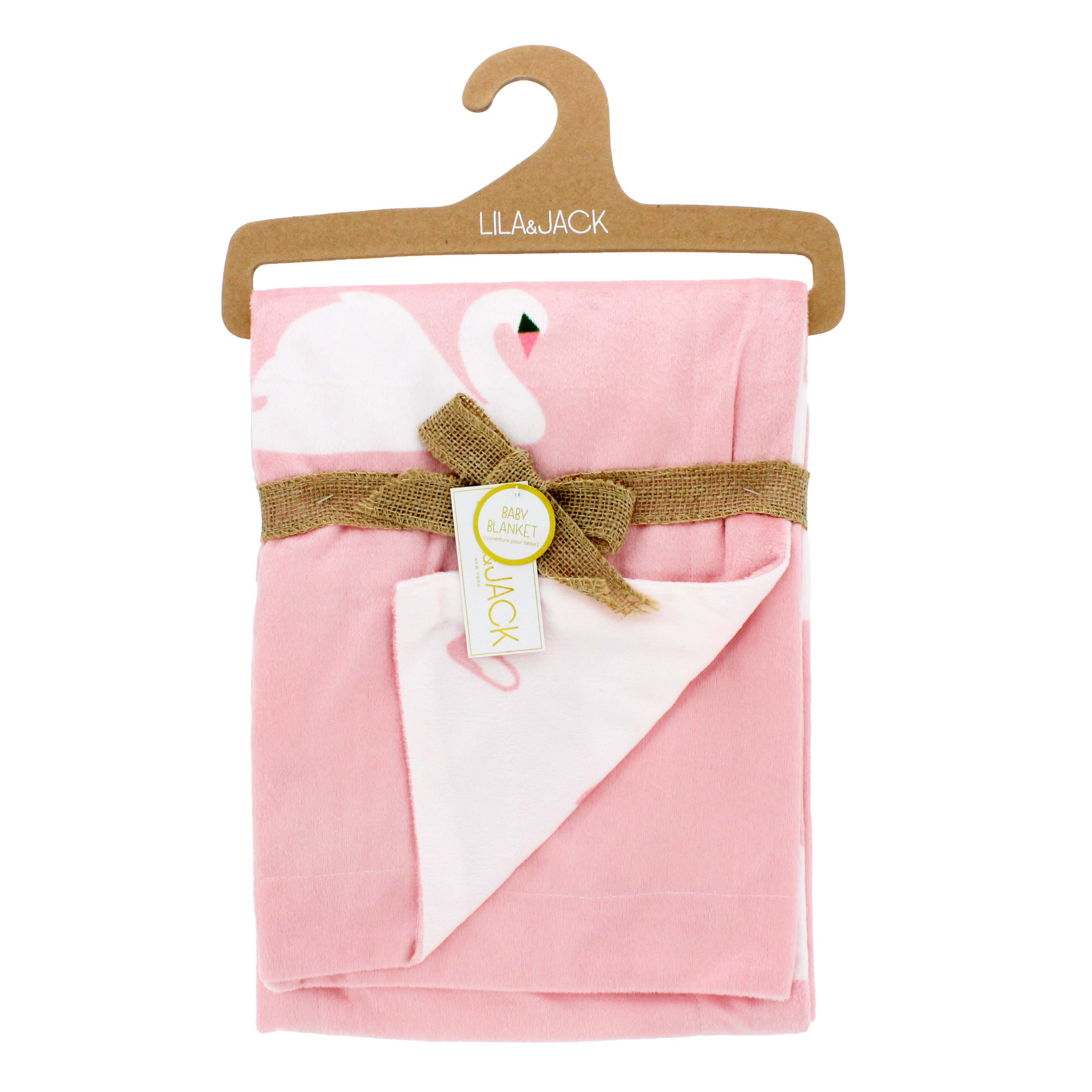 Lila & Jack Pink Blanket - Shop Blankets & pillows at H-E-B