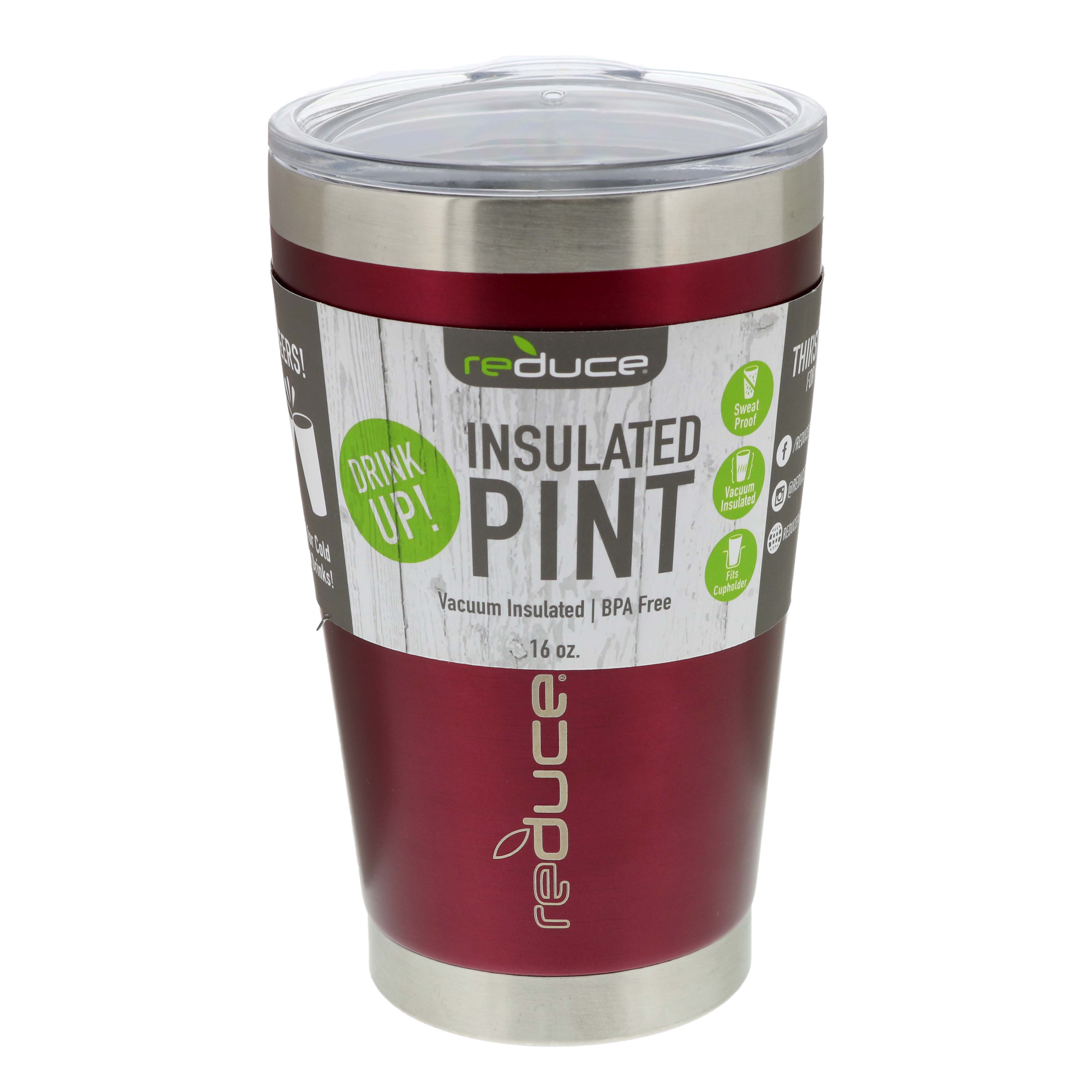 Reduce Red Insulated Pint Shop Cups & Tumblers at HEB