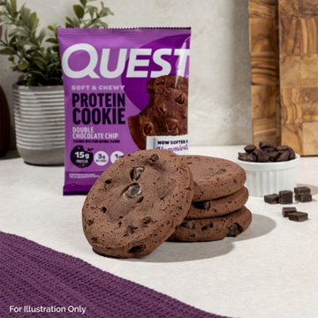 Quest 15g Protein Cookies - Double Chocolate Chip