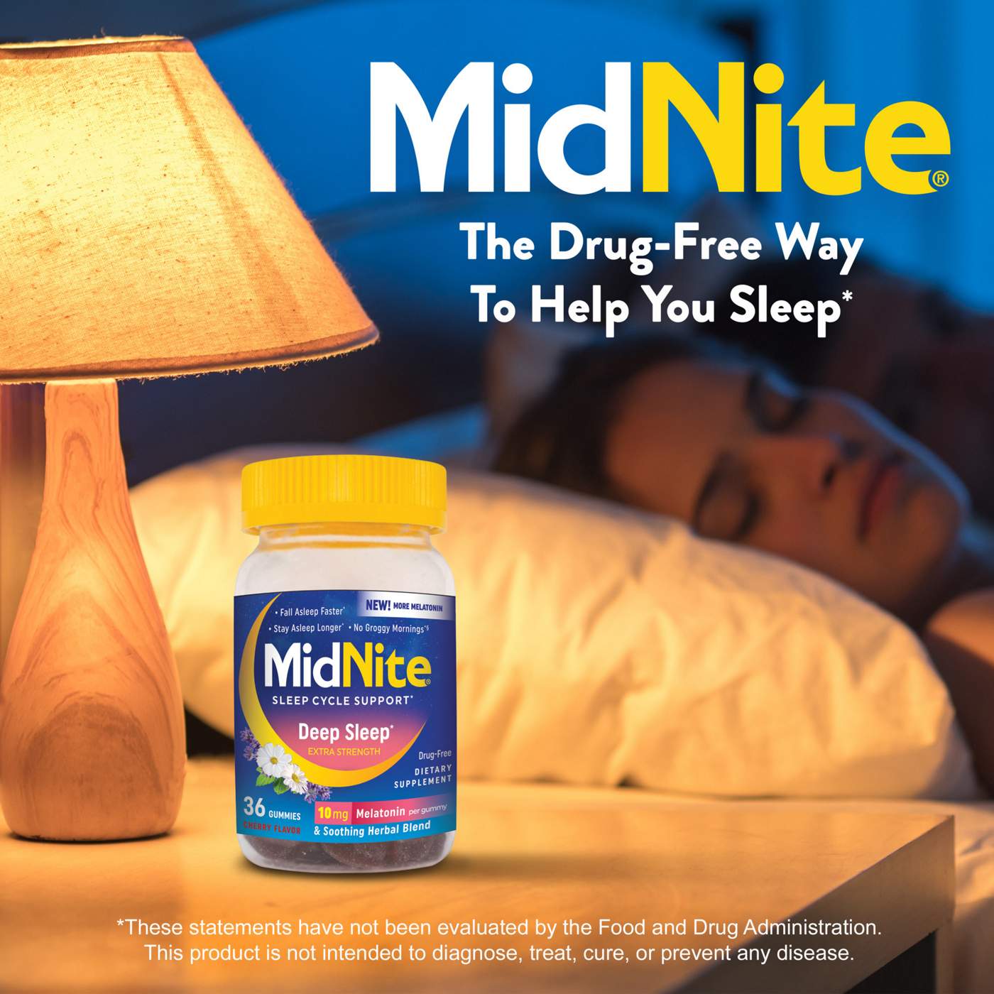 MidNite Deep Sleep Cycle Support Gummies - Cherry; image 4 of 7