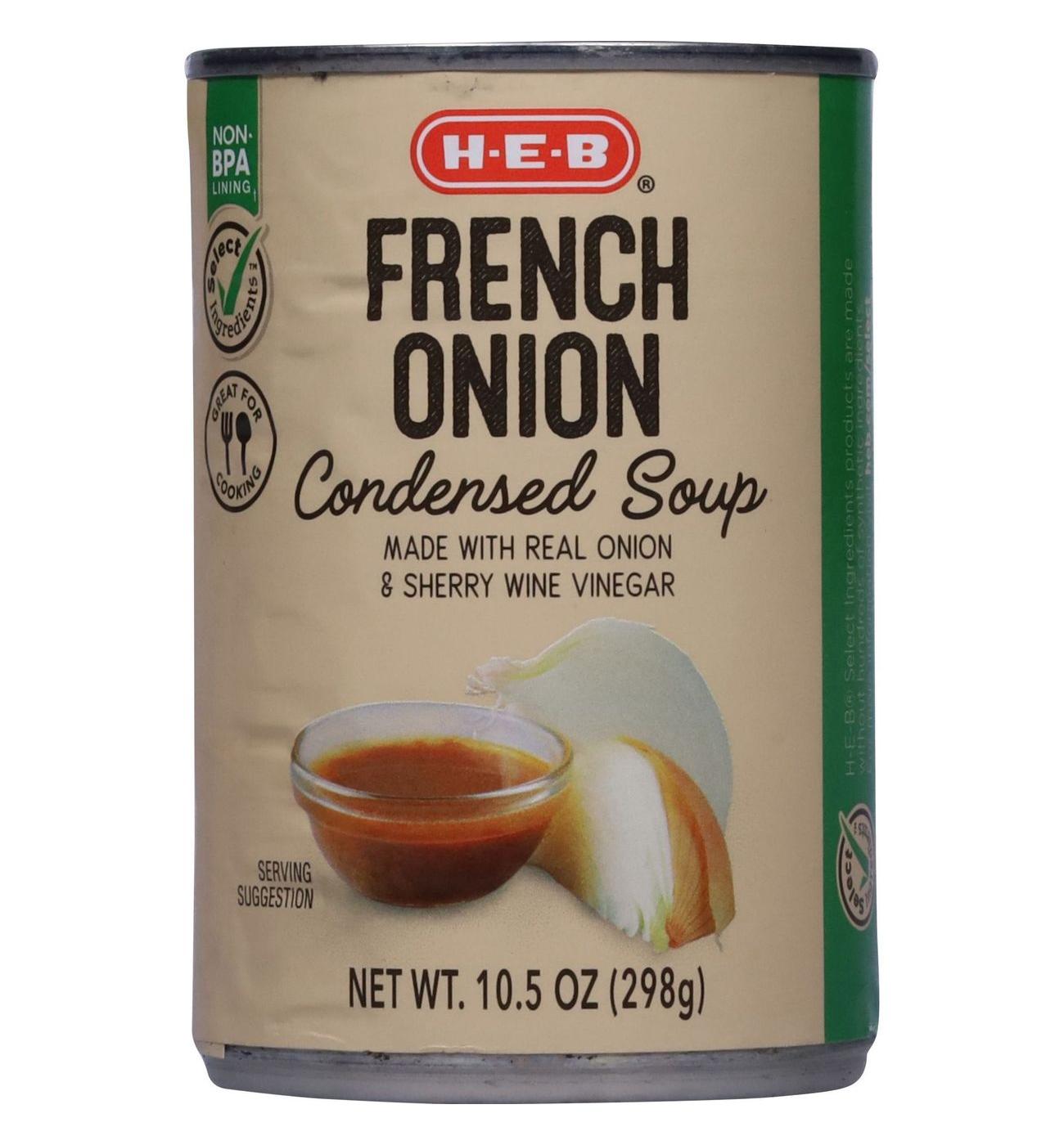 H-E-B French Onion Condensed Soup; image 1 of 9
