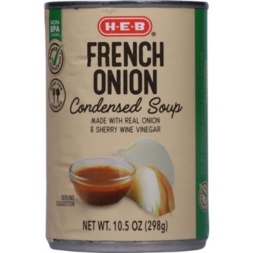 H-E-B French Onion Condensed Soup, 10.5 oz