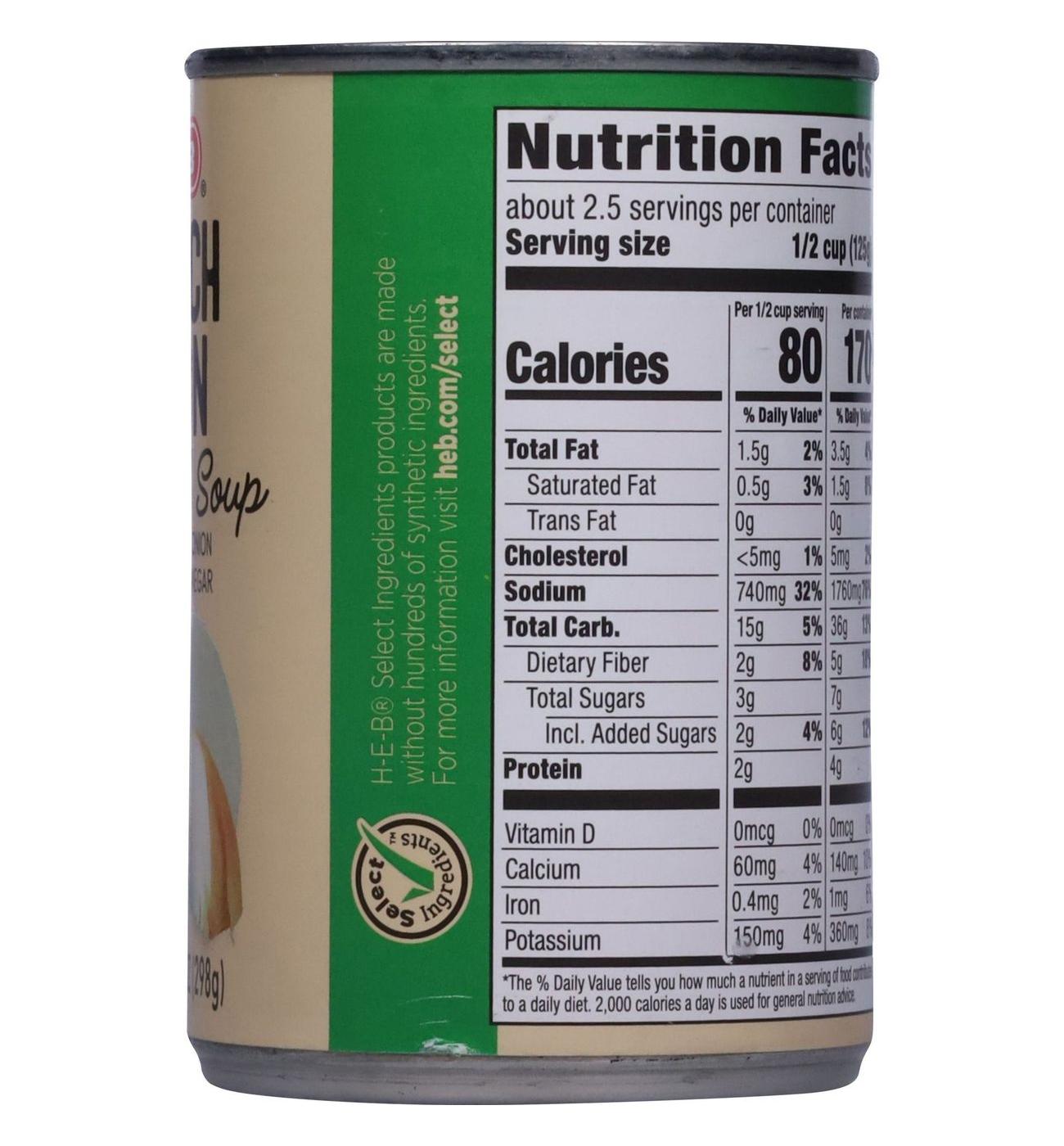 H-E-B French Onion Condensed Soup; image 5 of 9