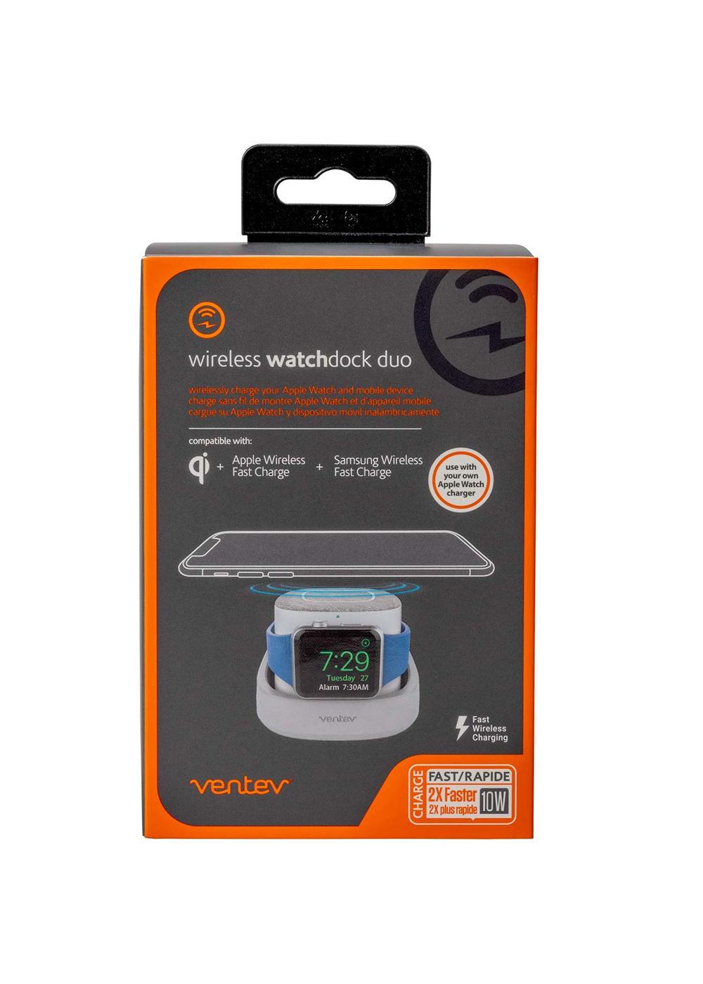 Ventev Wireless Watchdock Duo Charger; image 1 of 3