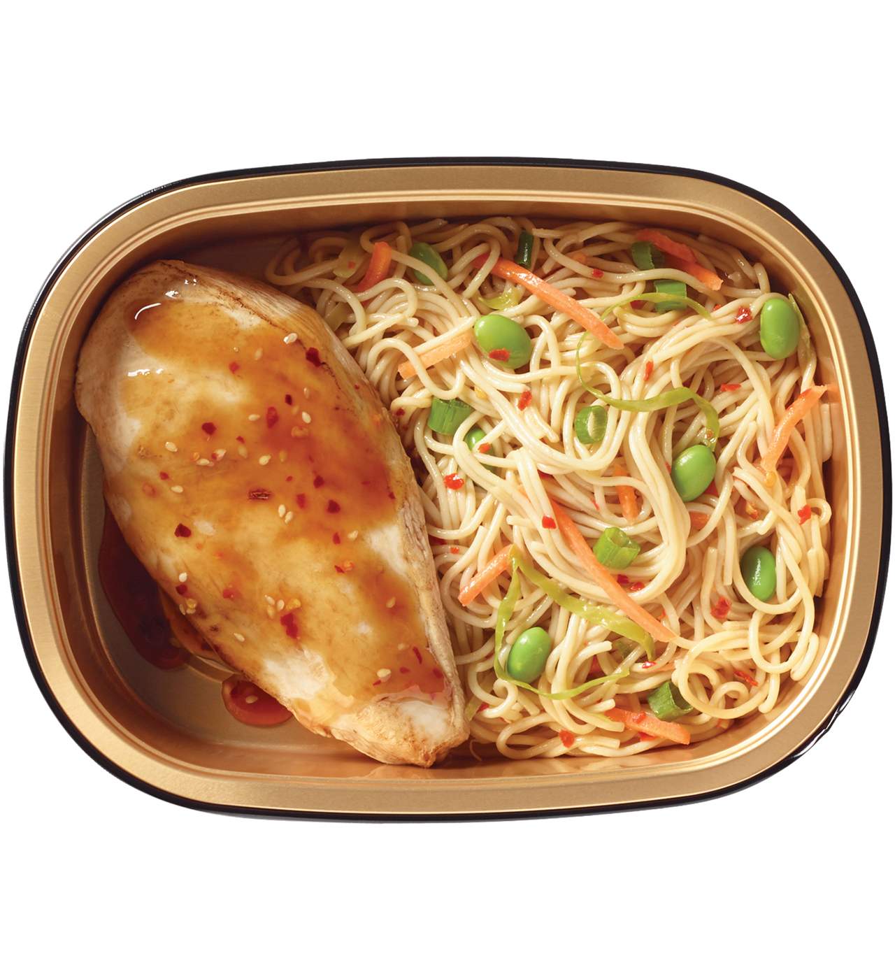 Meal Simple by H-E-B Ginger Soy Chicken Breast & Spicy Sesame Noodles; image 1 of 3