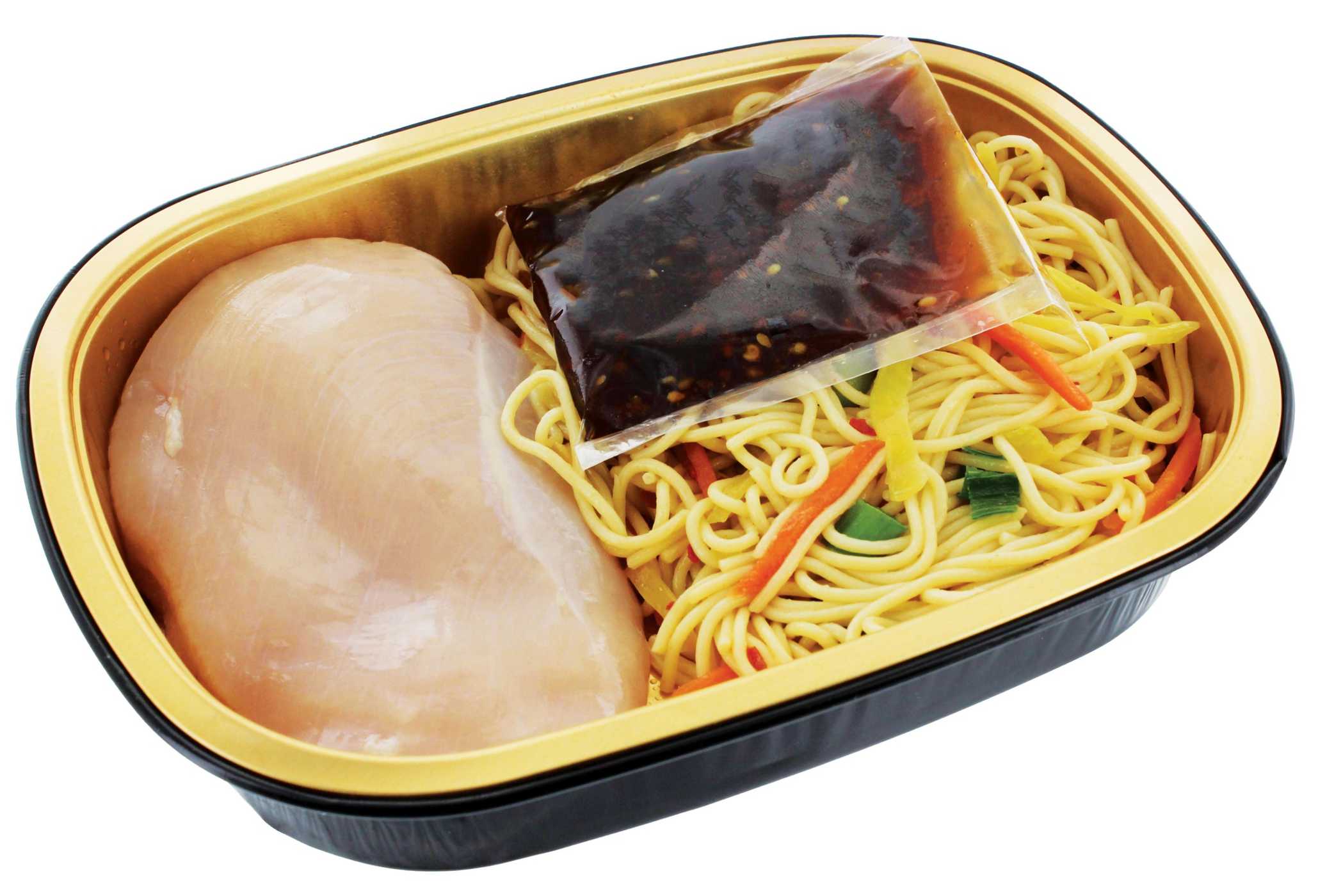 Meal Simple by HEB Ginger Soy Chicken Breast & Spicy Sesame Noodles