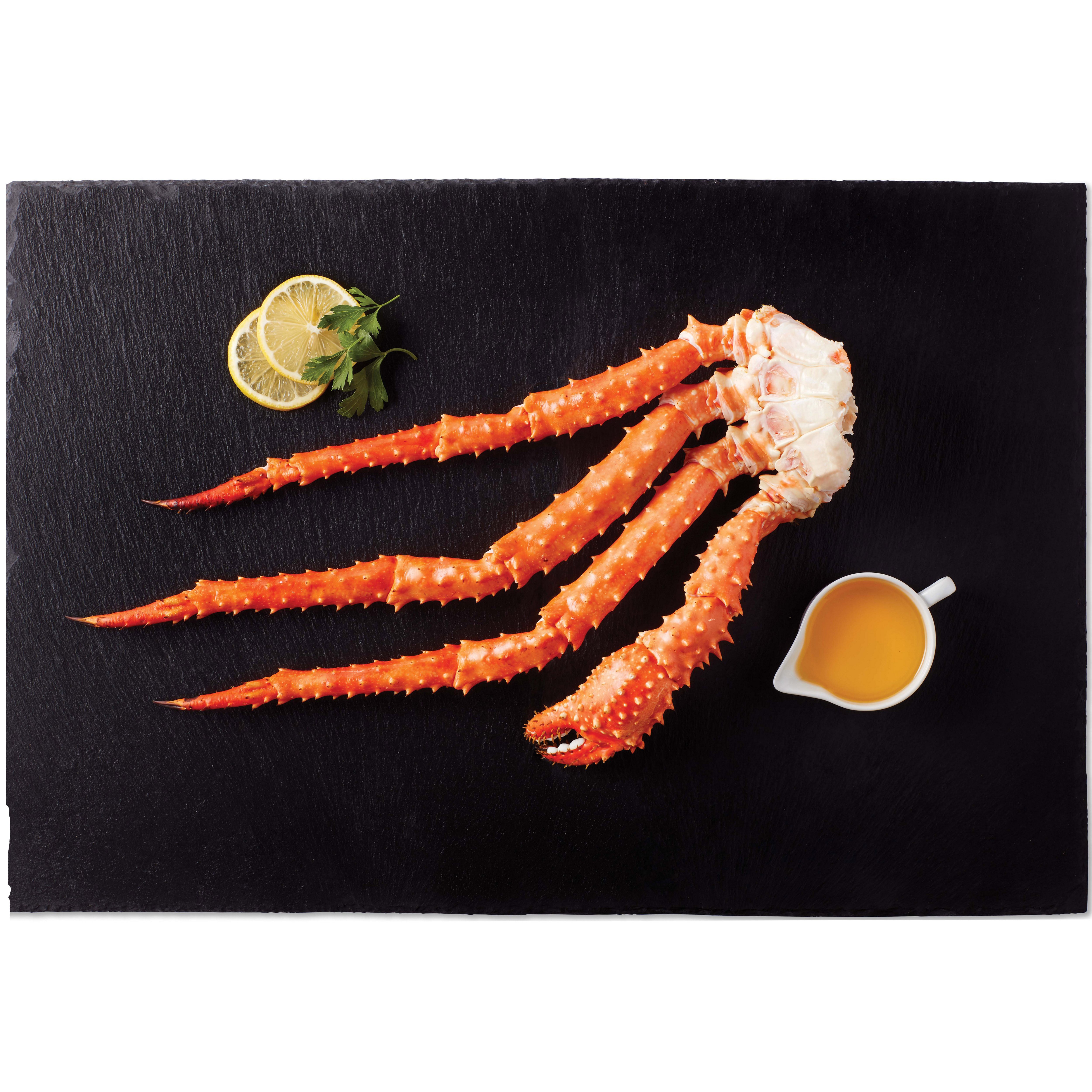 H-E-B Wild Caught Jumbo Gold King Crab Cluster - Shop Shrimp