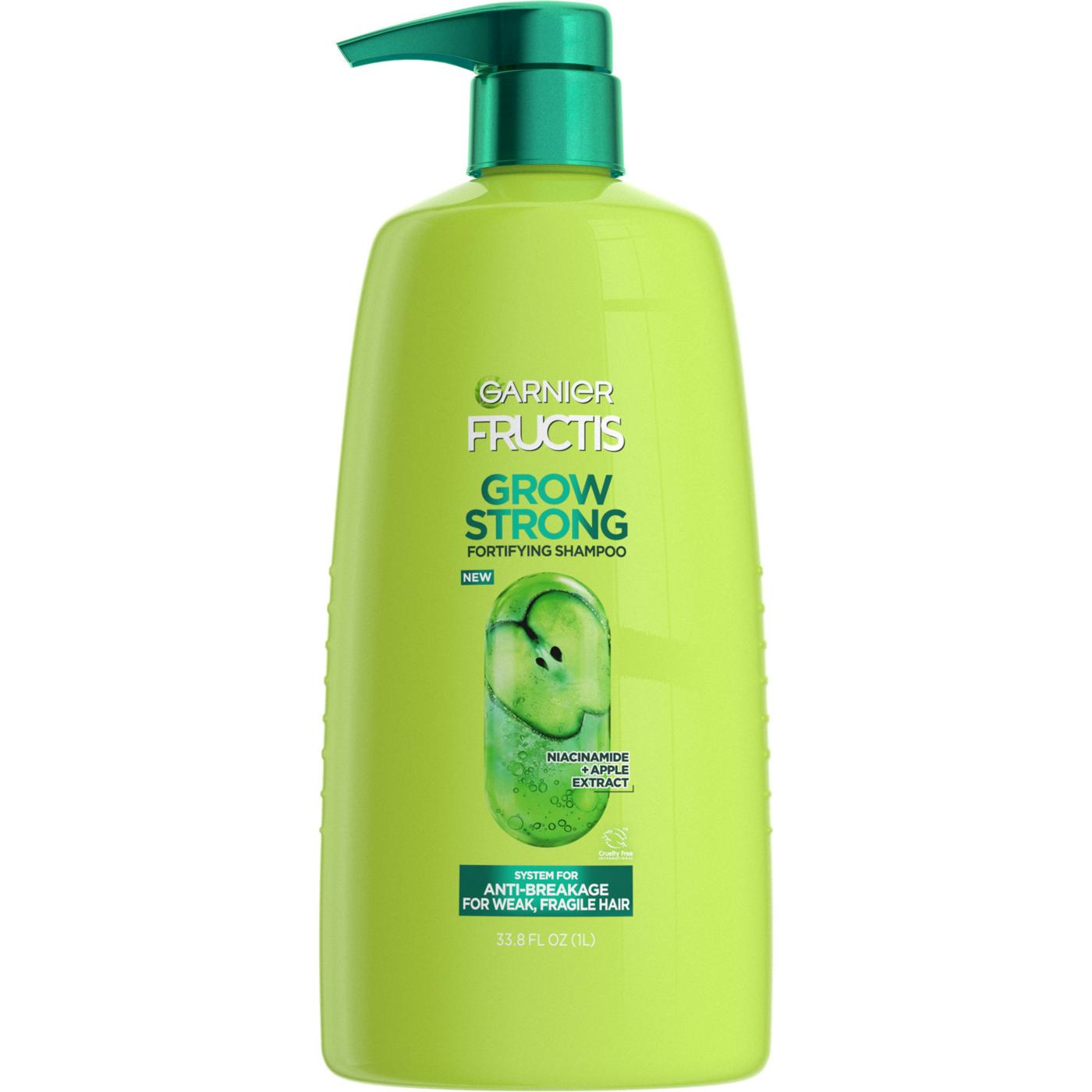 Garnier Fructis Grow Strong Fortifying Shampoo; image 1 of 8