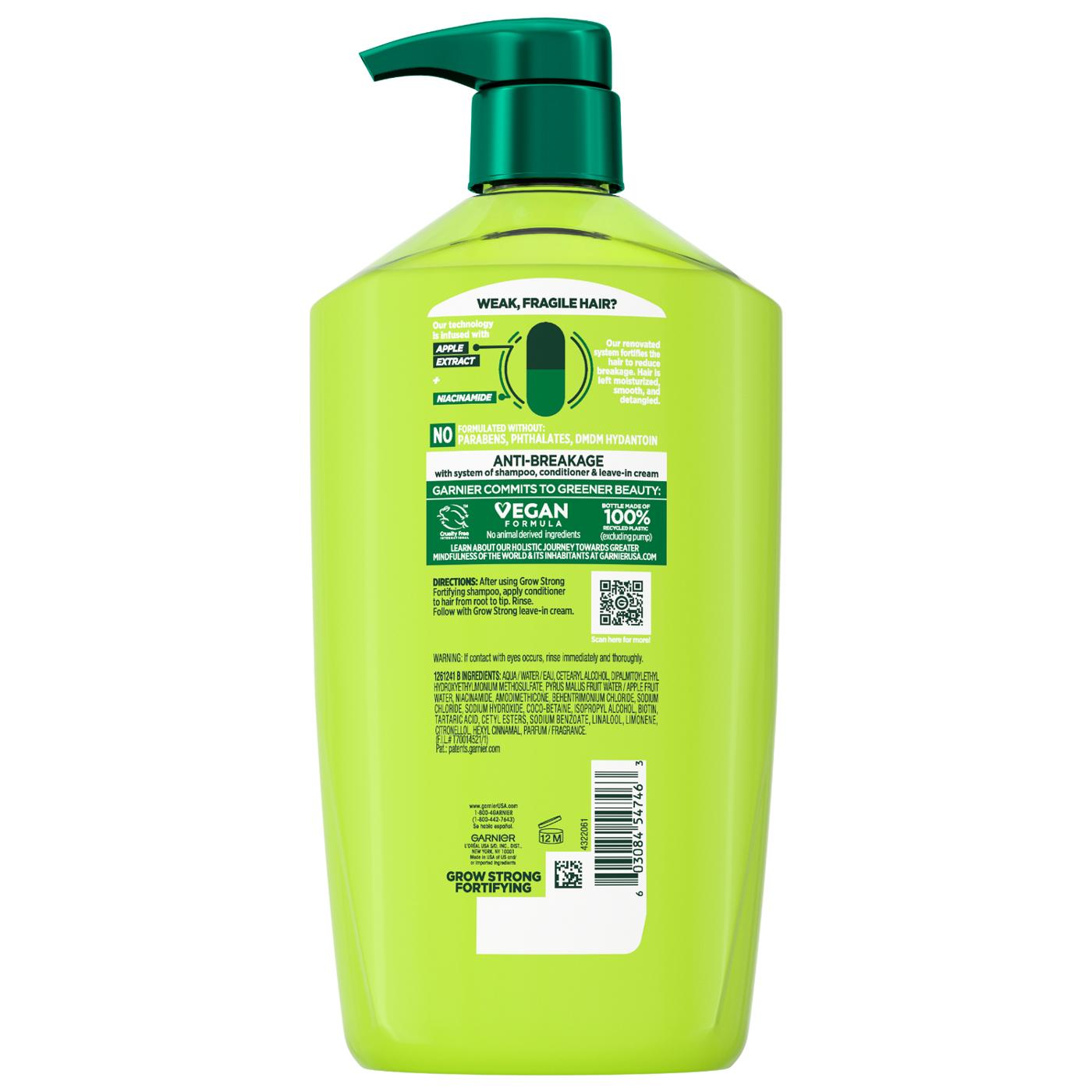 Garnier Fructis Grow Strong Fortifying Conditioner; image 3 of 3