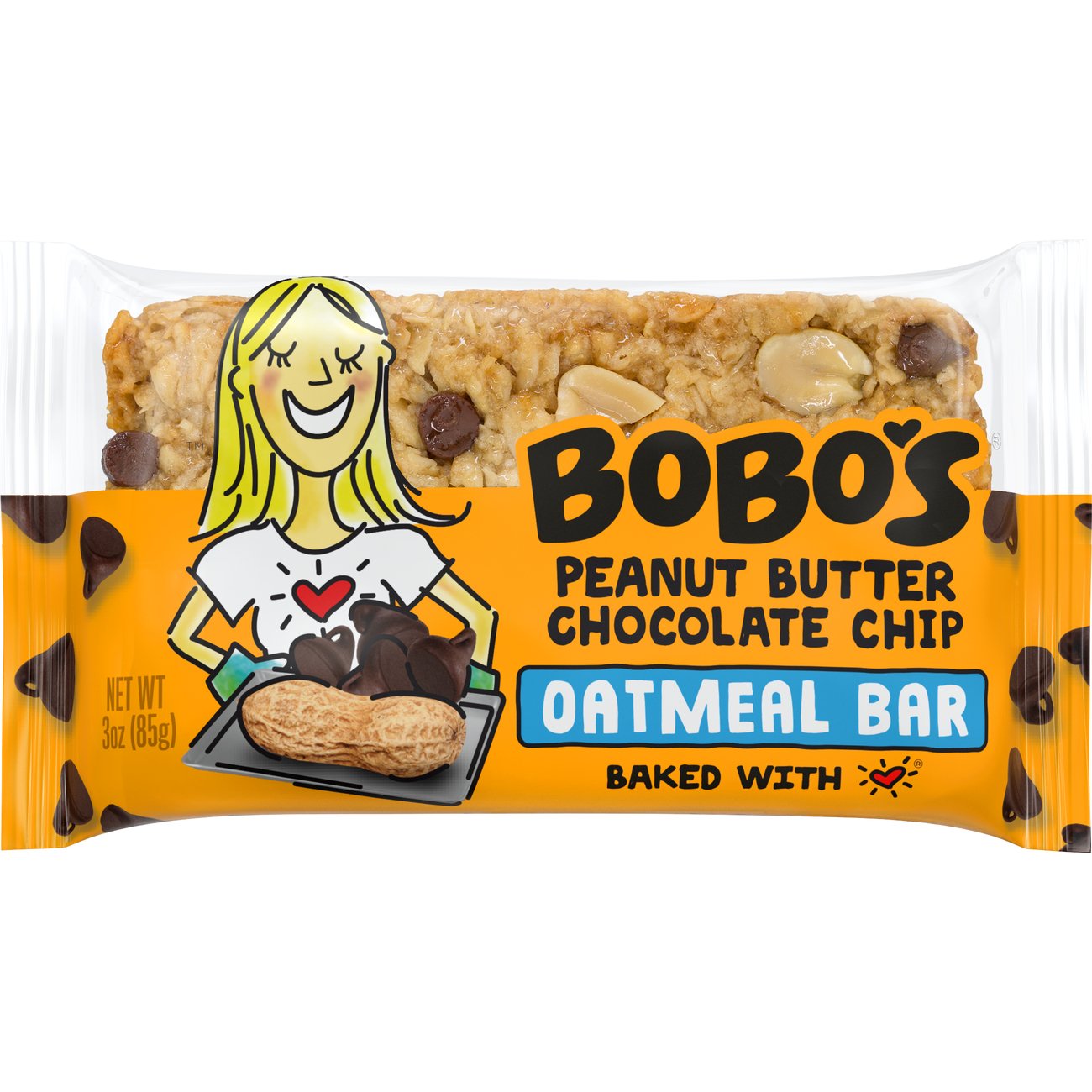 Bobo's Peanut Butter & Chocolate Chip Oat Bar Shop Granola & Snack