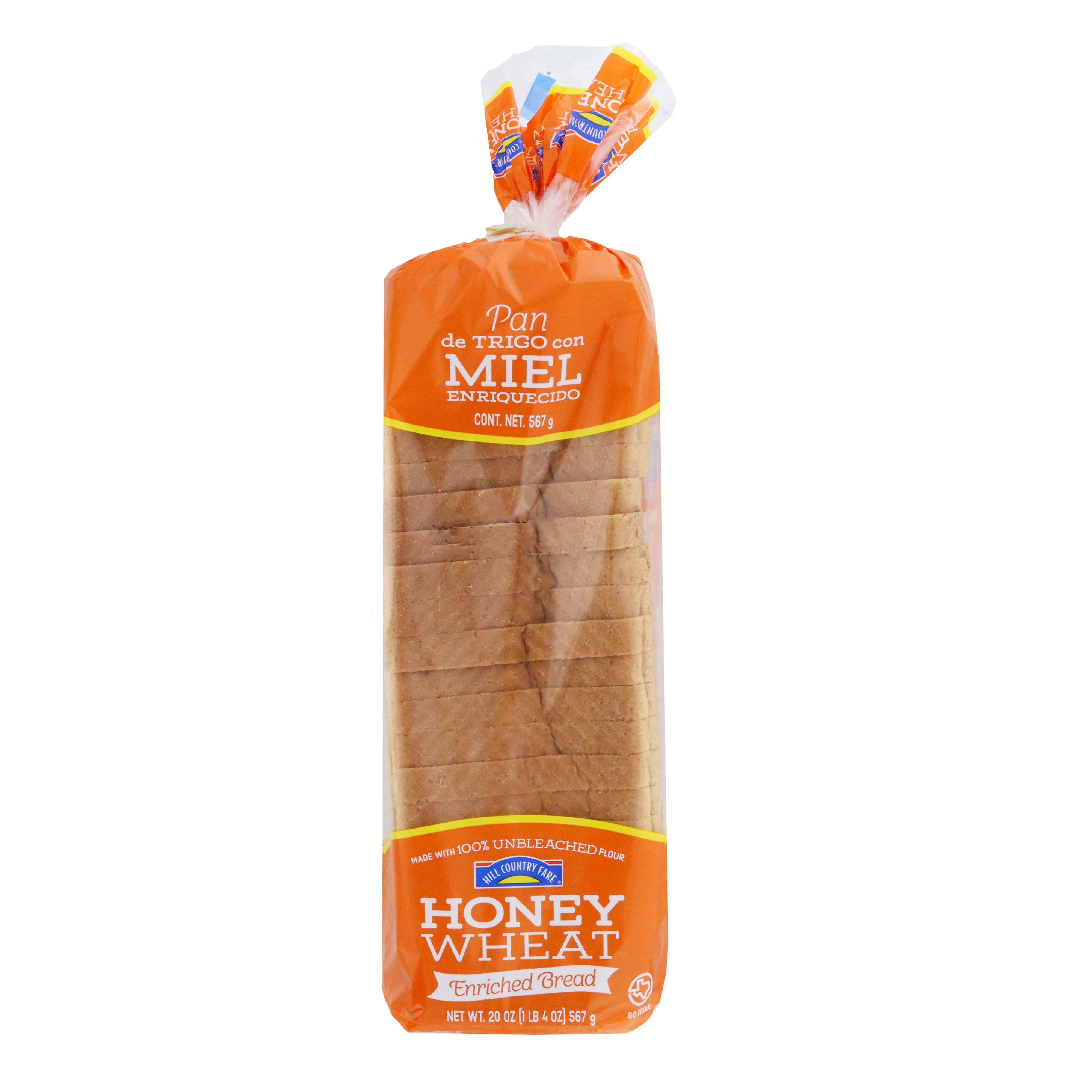 Nickles Split Top Honey Wheat Sliced Bread, 20 oz - Food 4 Less