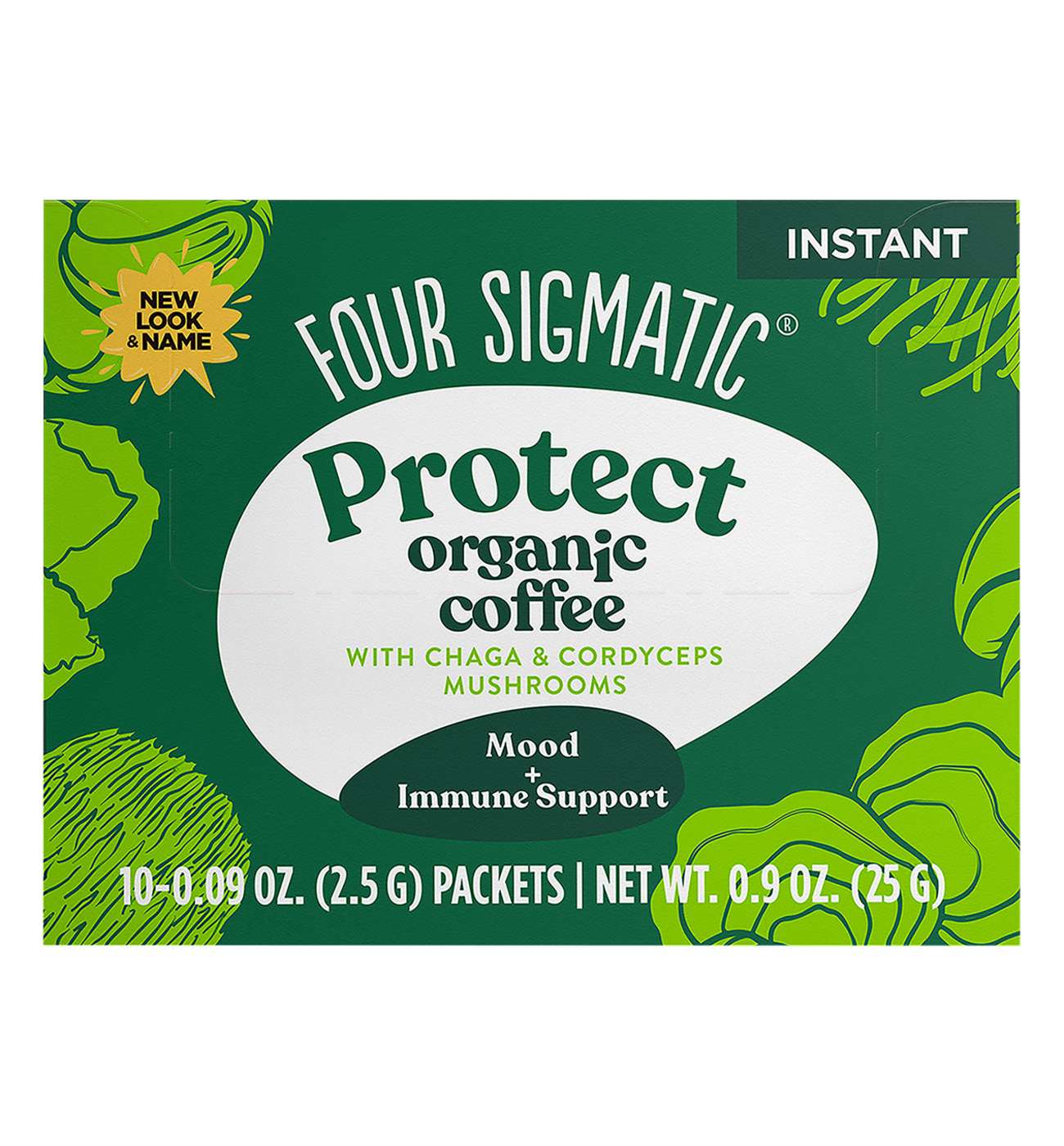 Four Sigmatic Protect Organic Coffee Mix Packets; image 1 of 4