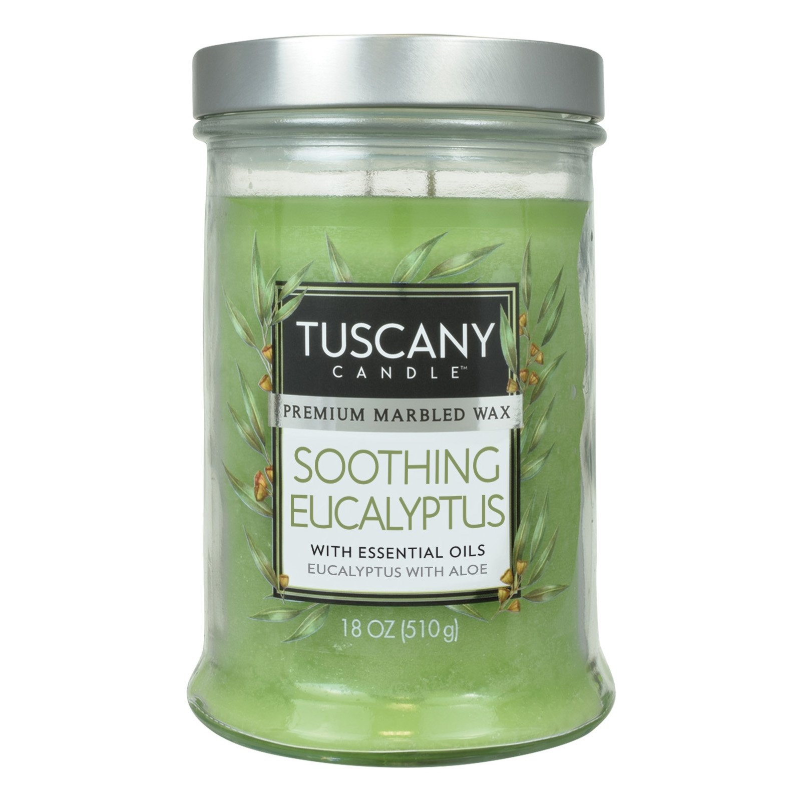 Tuscany Candle Soothing Eucalyptus Scented Candle