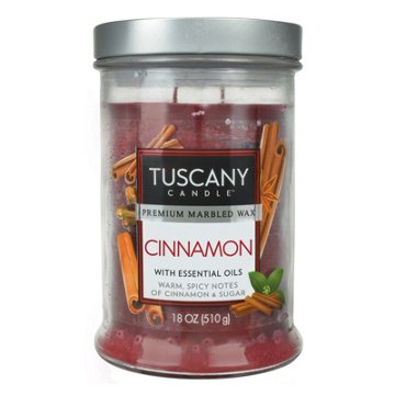 Tuscany Candle Cinnamon Scented Candle, 18 oz