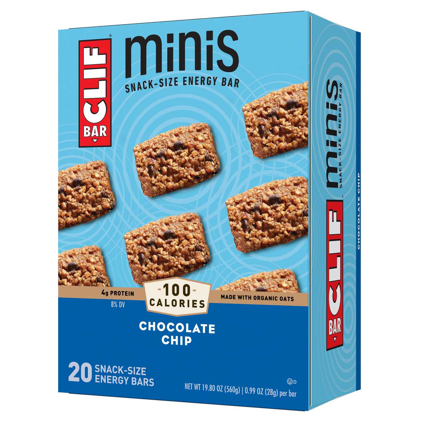 Clif Bar Minis Snack-Size Energy Bars - Chocolate Chip; image 1 of 8