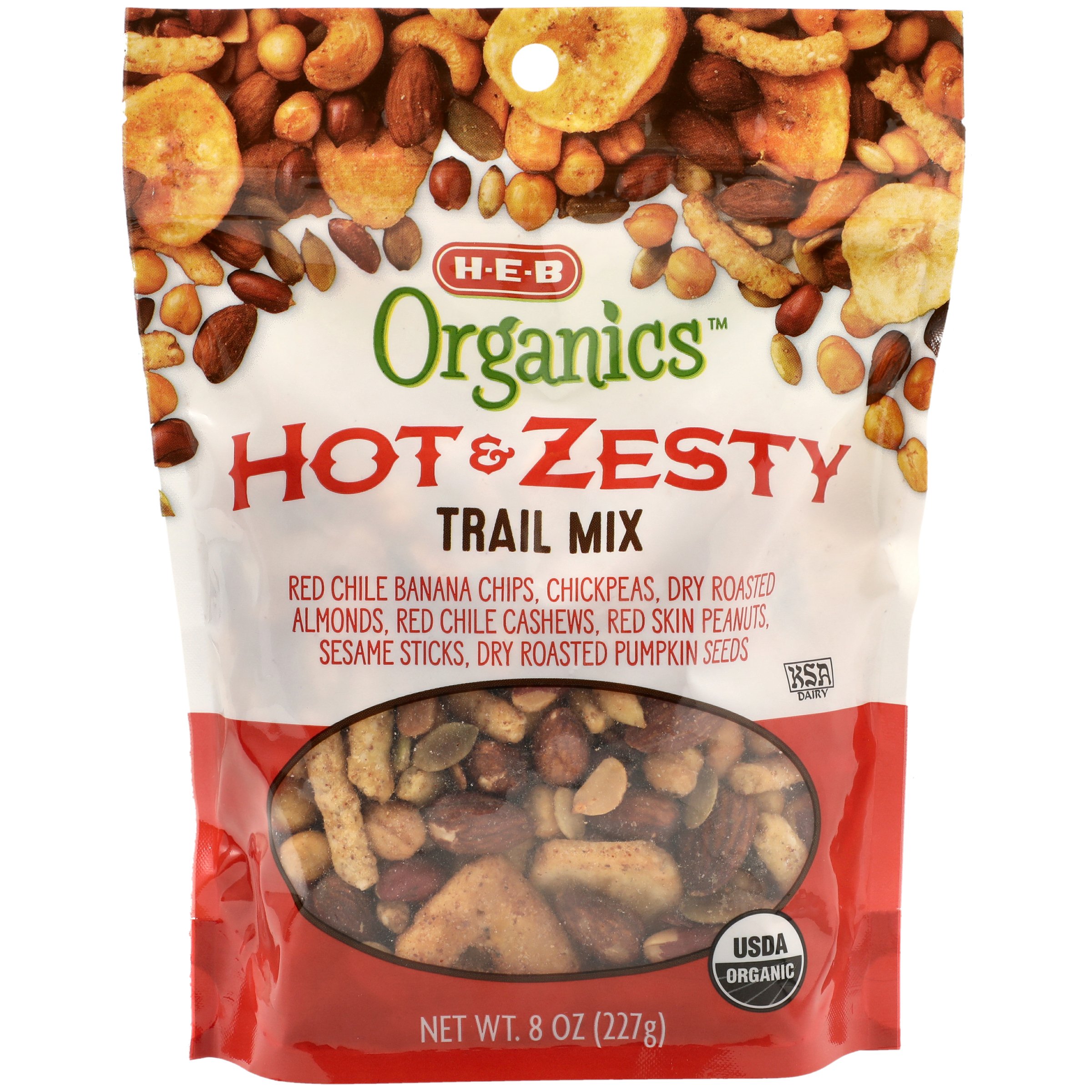 HEB Organics Hot & Zesty Trail Mix Shop Trail Mix at HEB