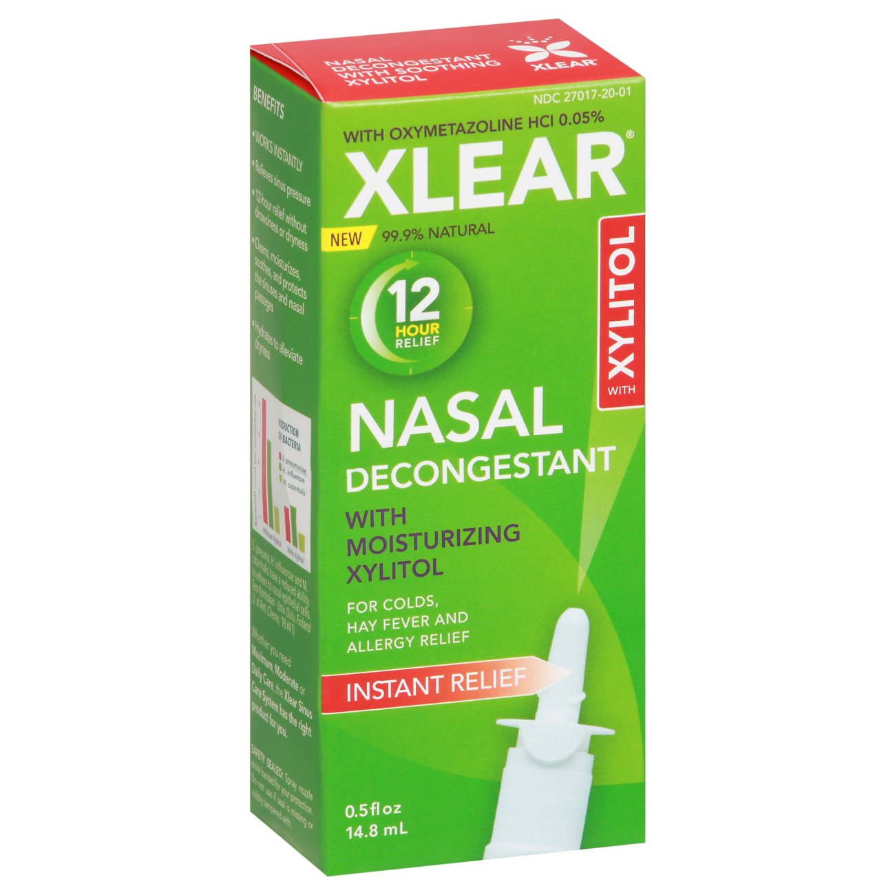 Xlear Nasal Decongestant with Moisturizing Xylitol Shop Sinus