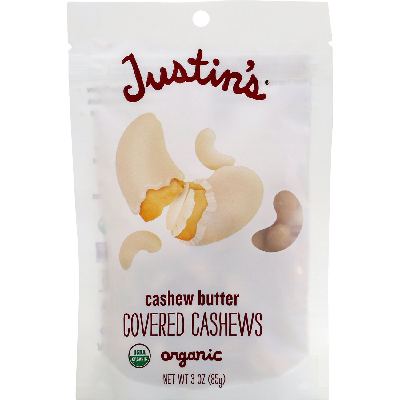 Justin's Cashew Butter Covered Cashews Shop Snacks & Candy at HEB