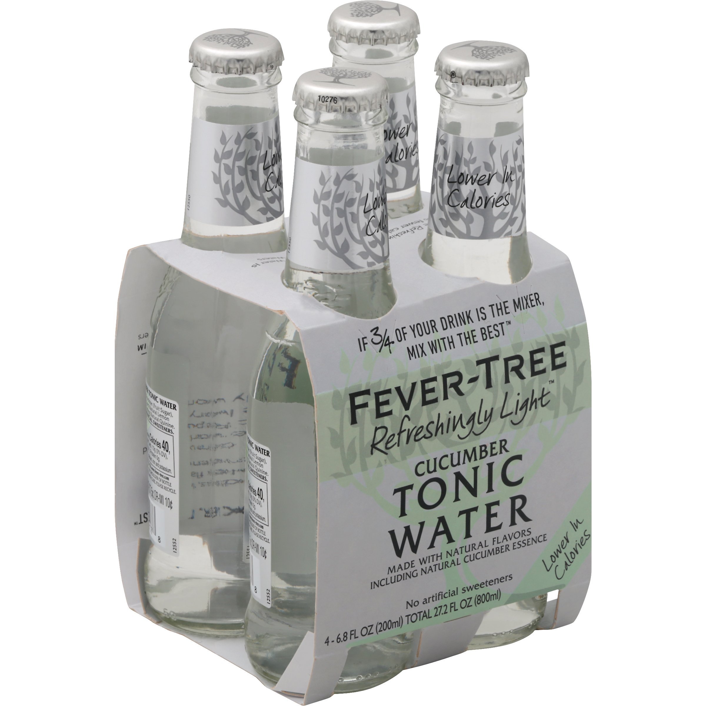Fever Tree Light Cucumber Tonic Water 6.8 oz Bottles Shop Beer & Wine