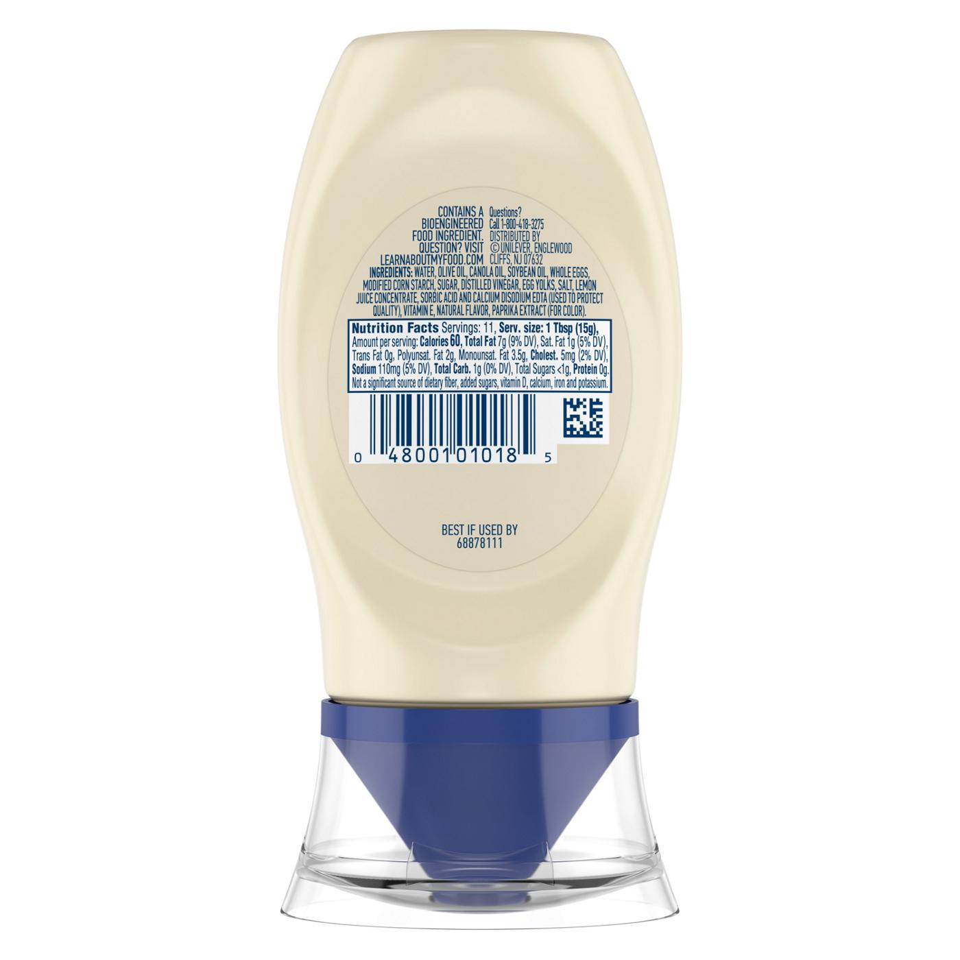 Hellmann's Olive Oil Mayonnaise Dressing; image 2 of 3
