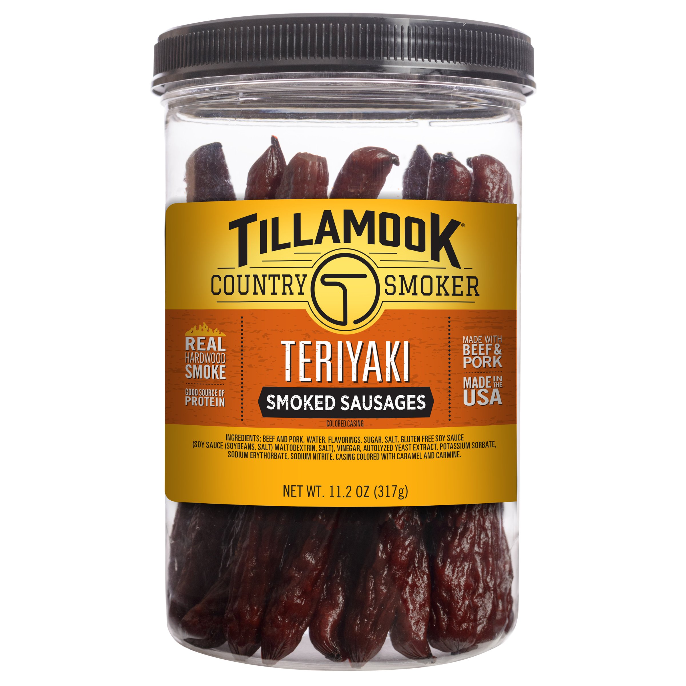 Tillamook Country Smoker Teriyaki Smoked Meat Sticks Shop Jerky at HEB