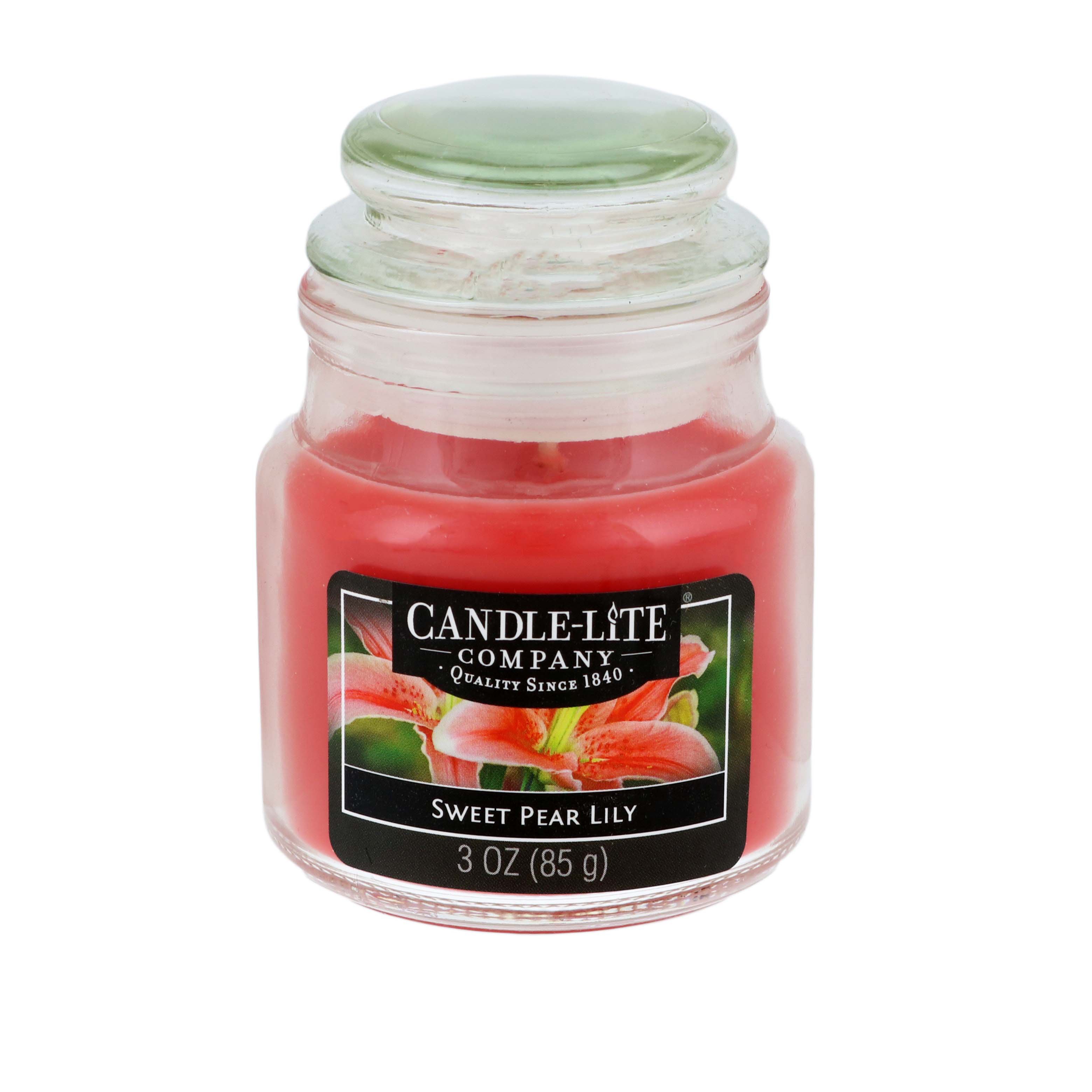 CandleLite Sweet Pear Lily Scented Candle Shop Candles at HEB