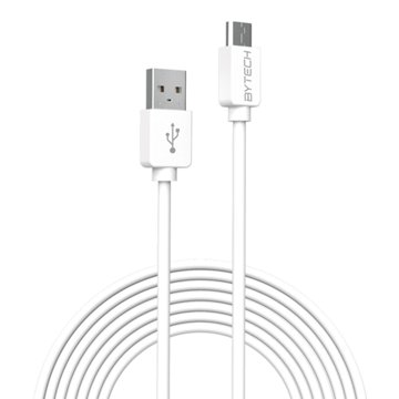 Bytech USB Type-C Charging Cable - White, 10'