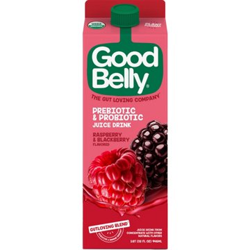 GoodBelly Probiotics Juice Drink - Raspberry Blackberry