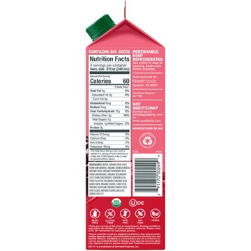 GoodBelly Probiotics Juice Drink - Raspberry Blackberry