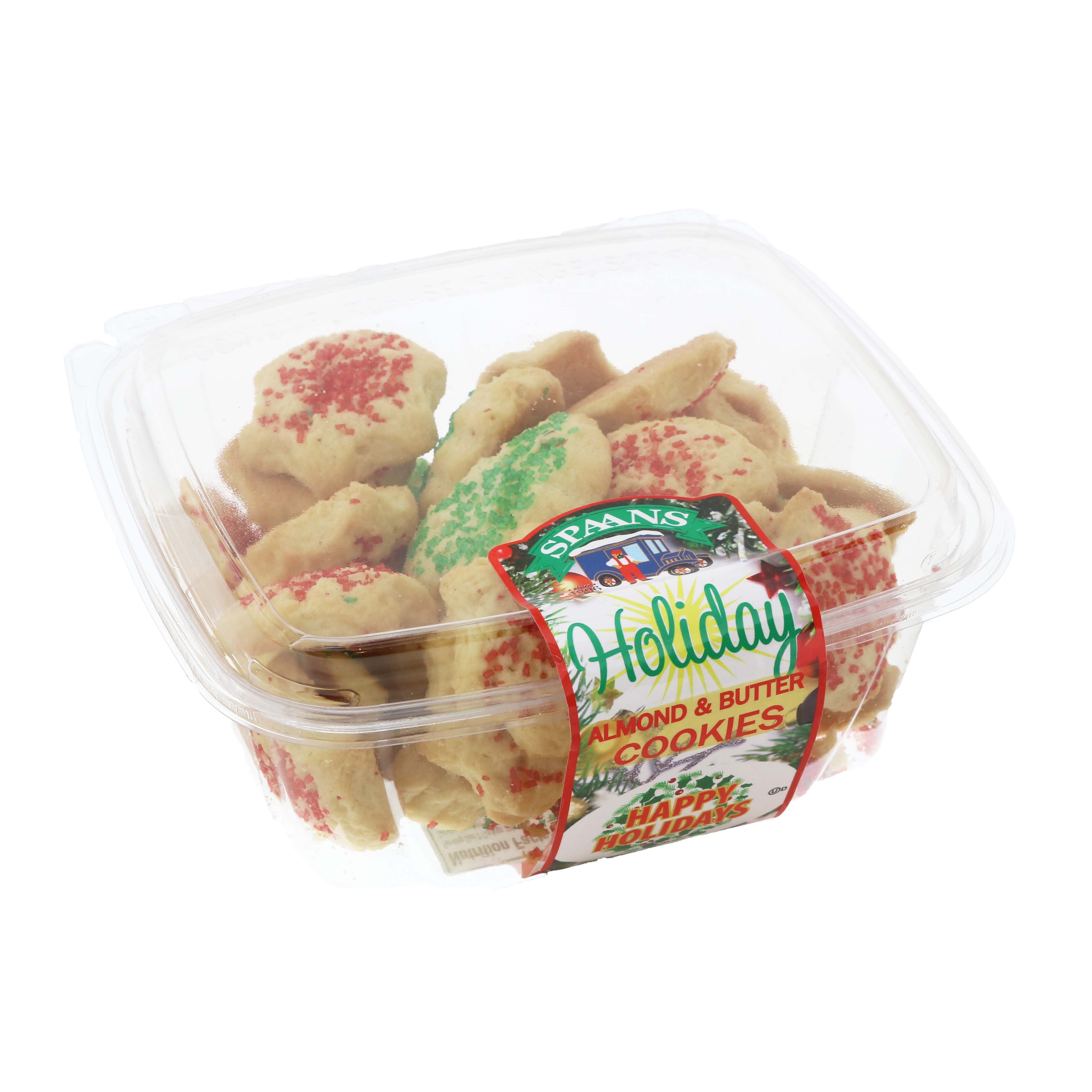Spaans Holiday Almond & Butter Cookies - Shop Cookies at H-E-B