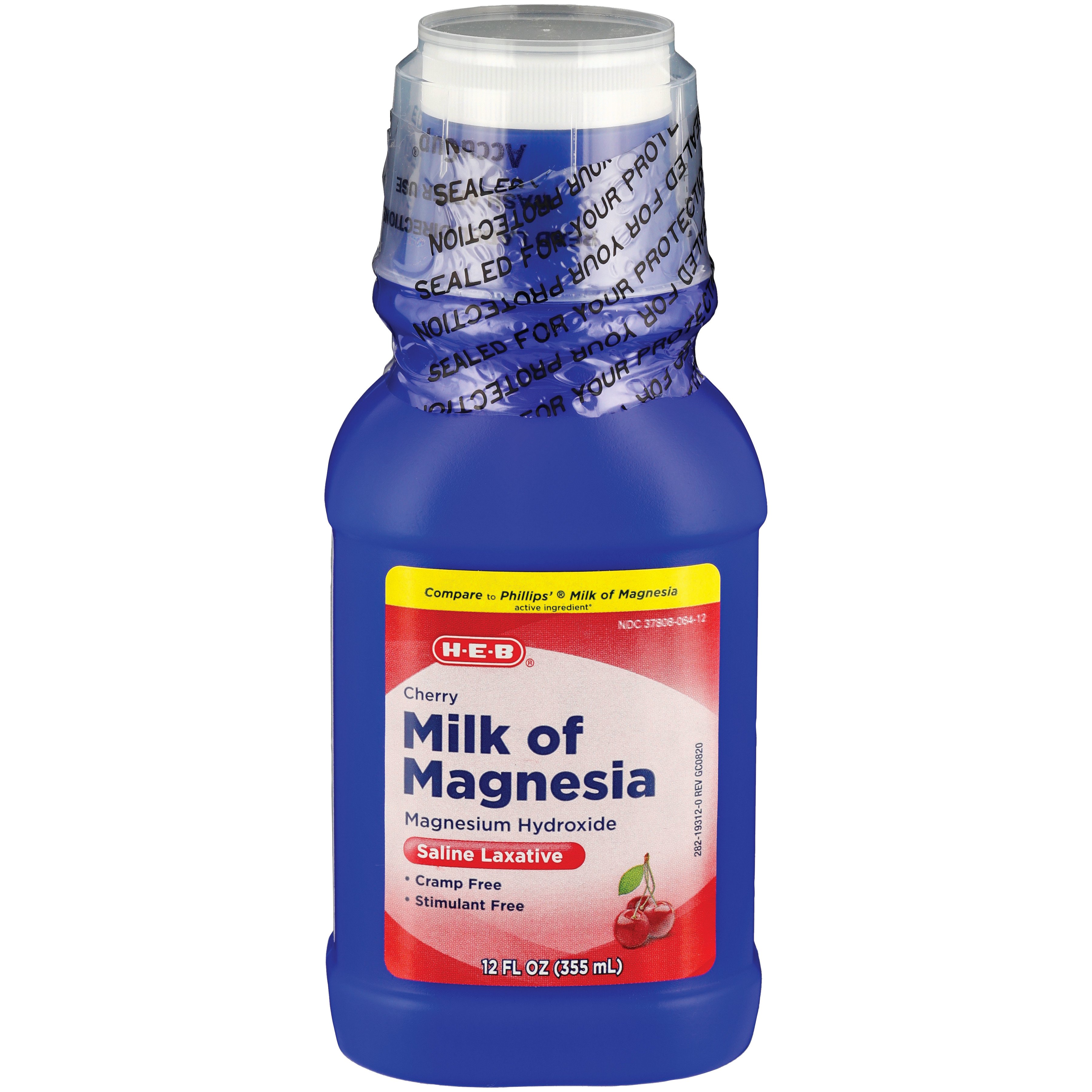 Phillips Milk of Magnesia Liquid Magnesium Laxative, Original 12 oz 