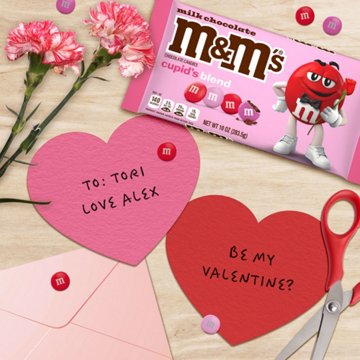 M&M'S Milk Chocolate Valentine's Candy
