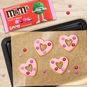 M&M'S Peanut Butter Milk Chocolate Valentine's Candy