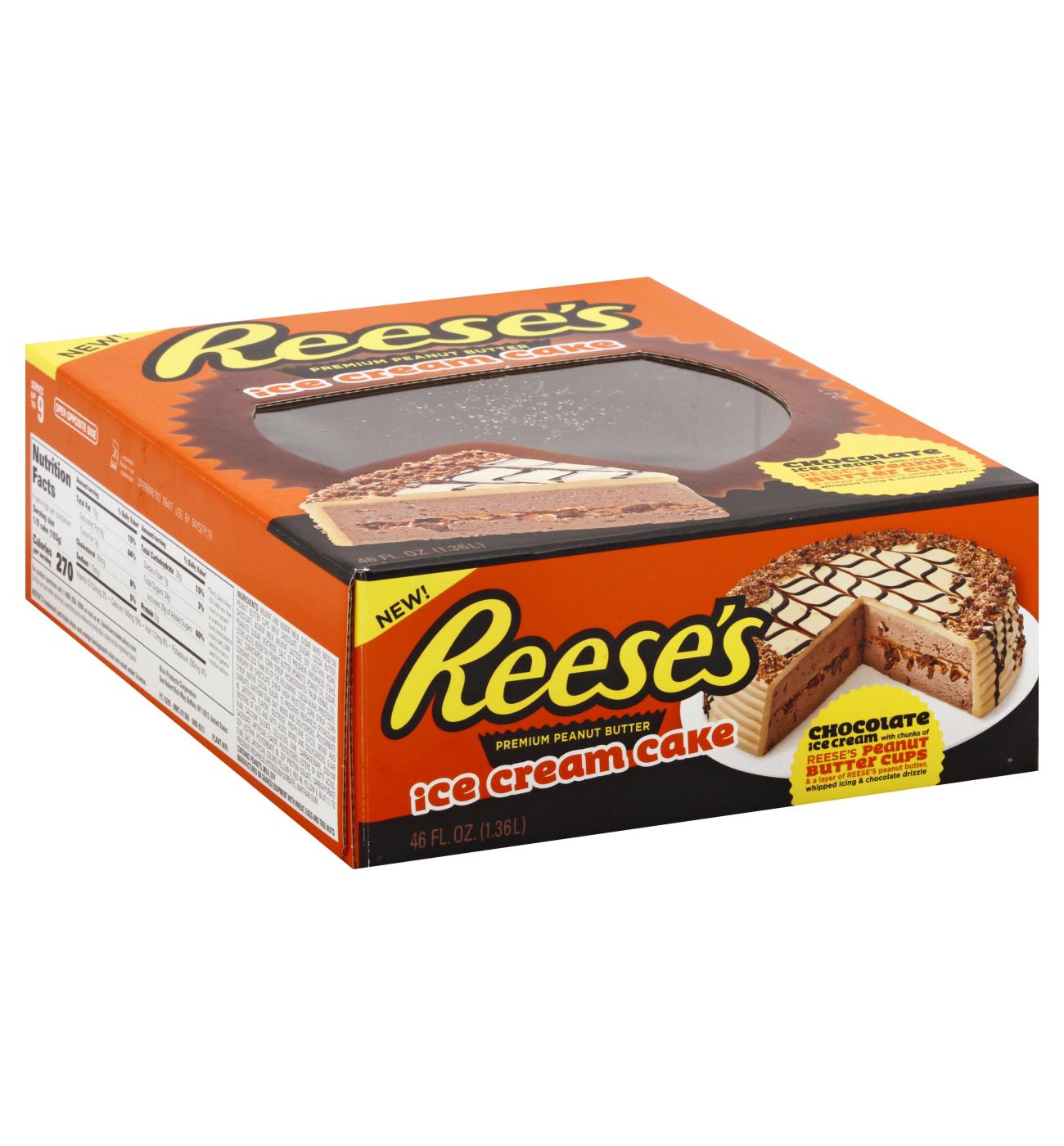 Reese's Peanut Butter Ice Cream Cake; image 2 of 2
