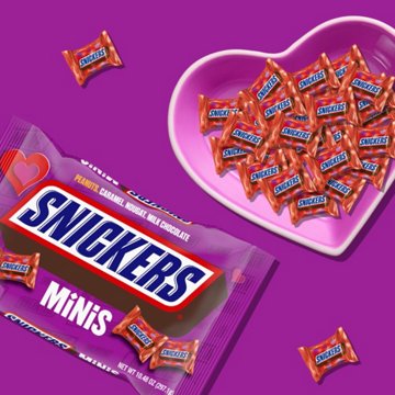 Snickers Minis Chocolate Valentine's Candy Bars