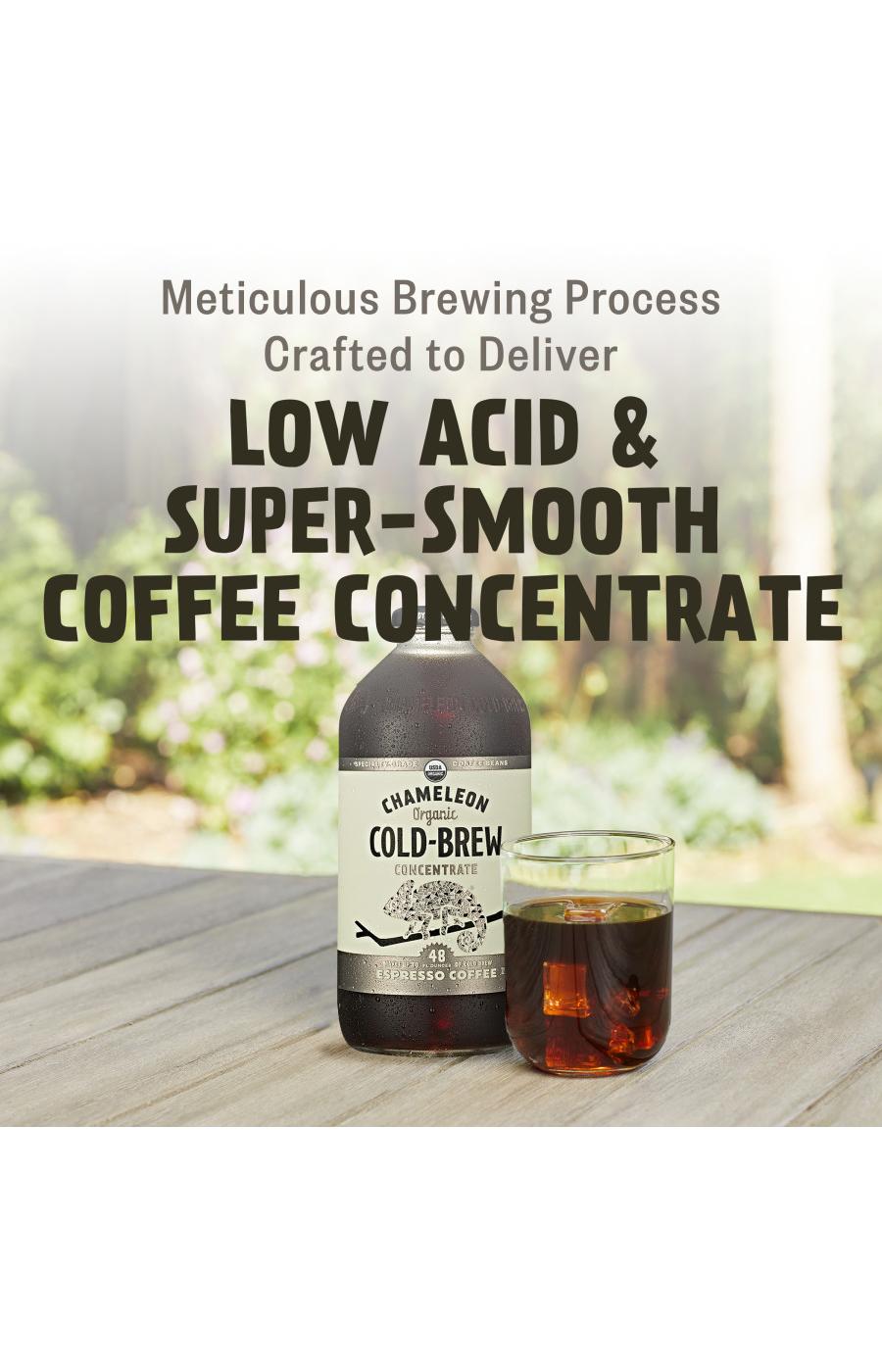 Chameleon Organic Espresso Cold Brew Coffee Concentrate Shop Coffee