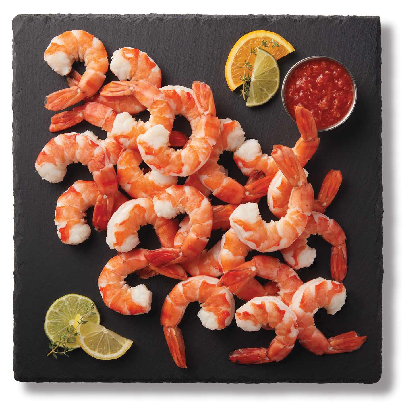 H-E-B Wild Caught Easy Peel Gulf Cooked Shrimp, 16 - 25 ct/lb; image 1 of 2