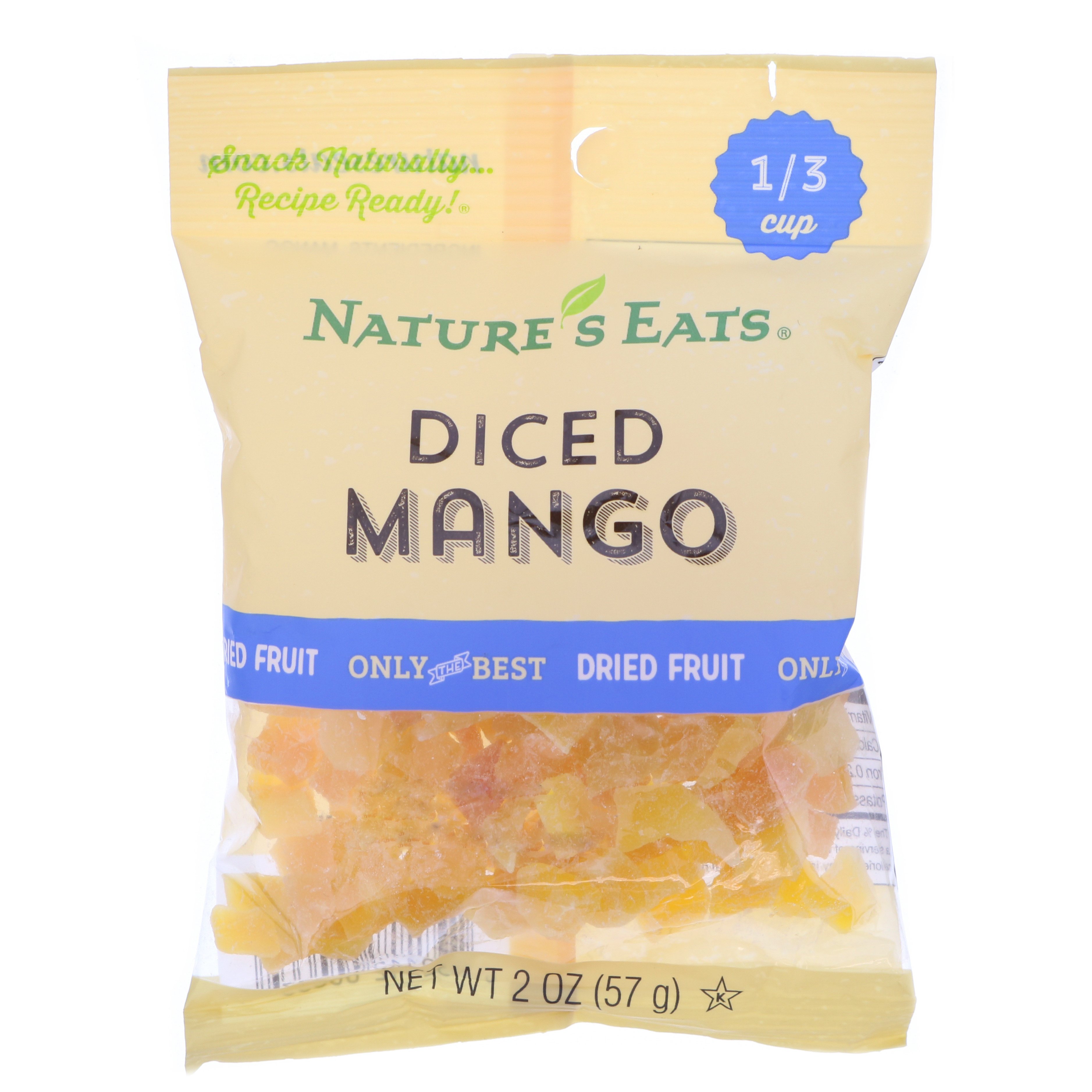 Nature's Eats Diced Mango - Shop Nuts & Seeds at H-E-B