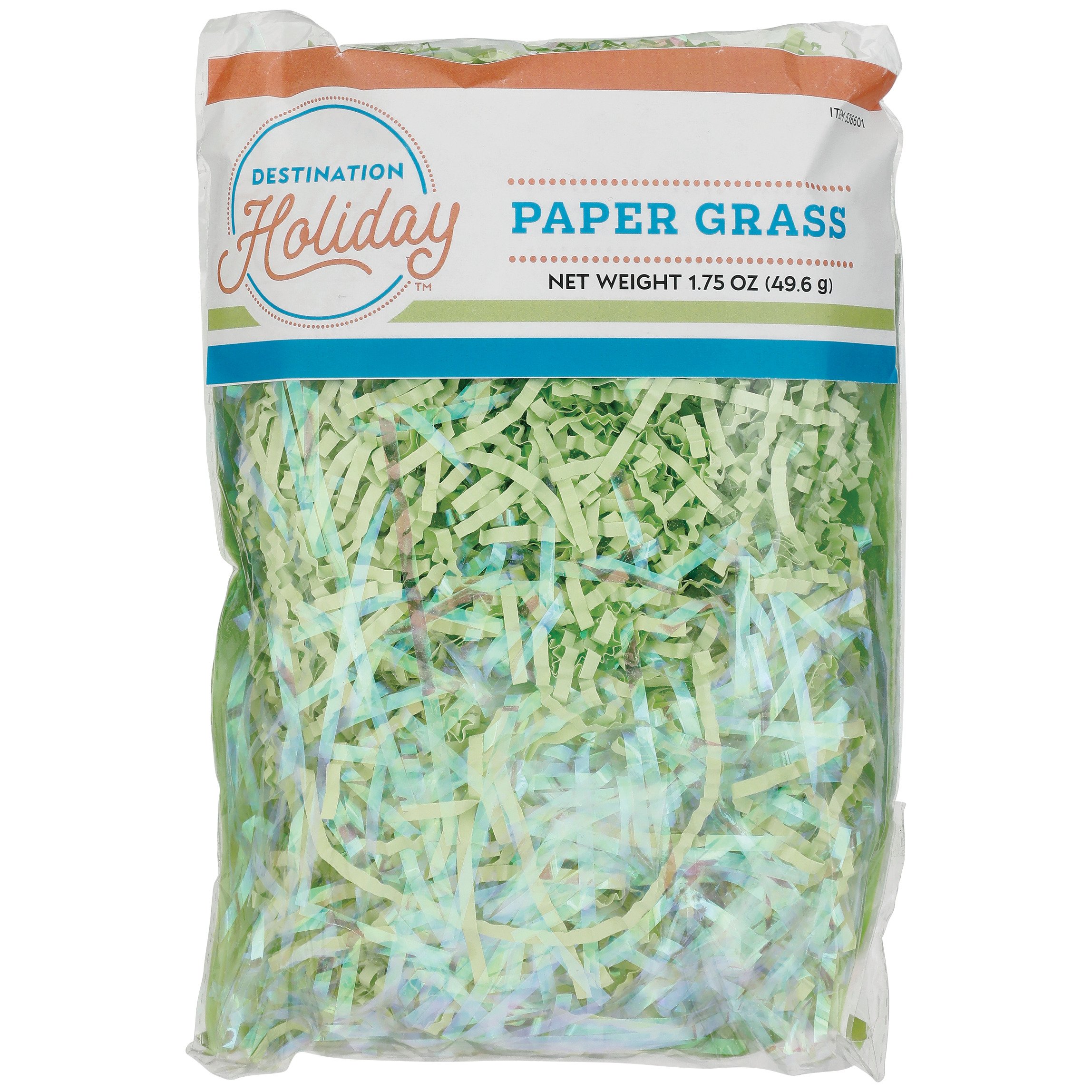 Destination Holiday Iridescent Paper Easter Grass Filler Green Shop